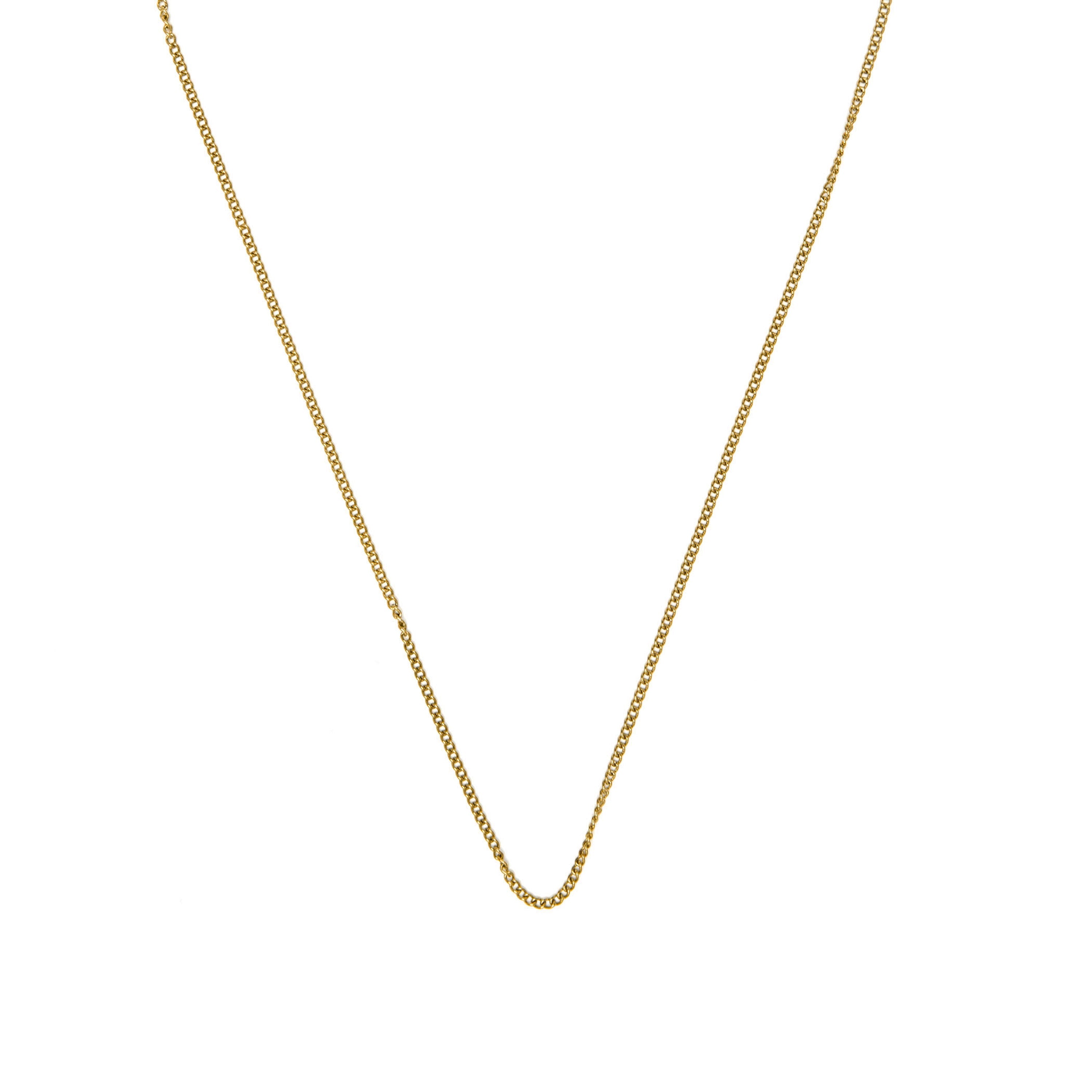 18k Yellow Gold-plated 45cm Necklace - Sayas