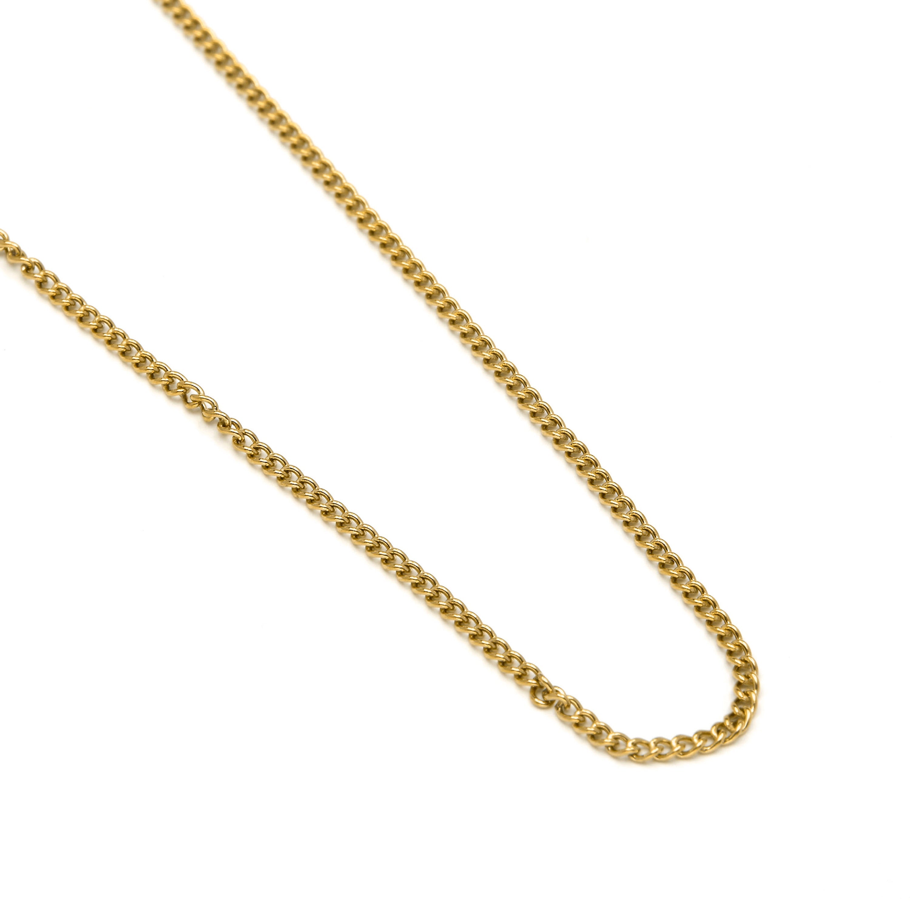 18k Yellow Gold-plated 45cm Necklace - Sayas