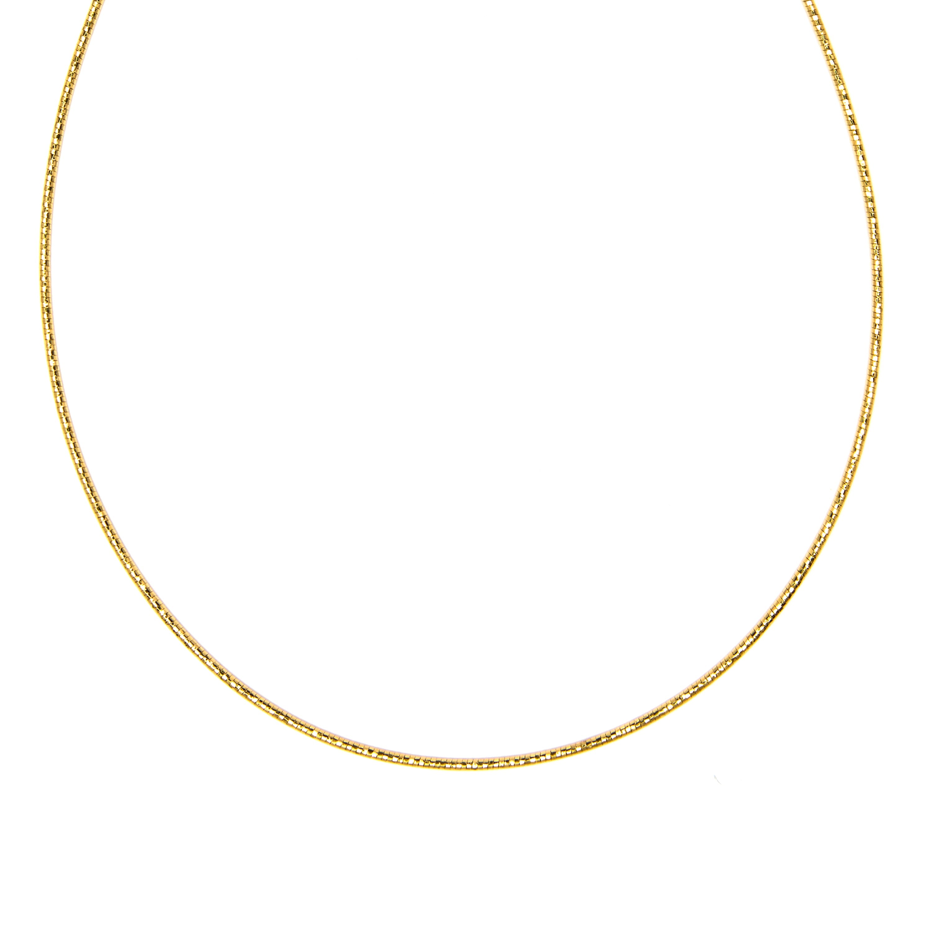 18k Yellow Gold Plated 46cm Necklace - Nui