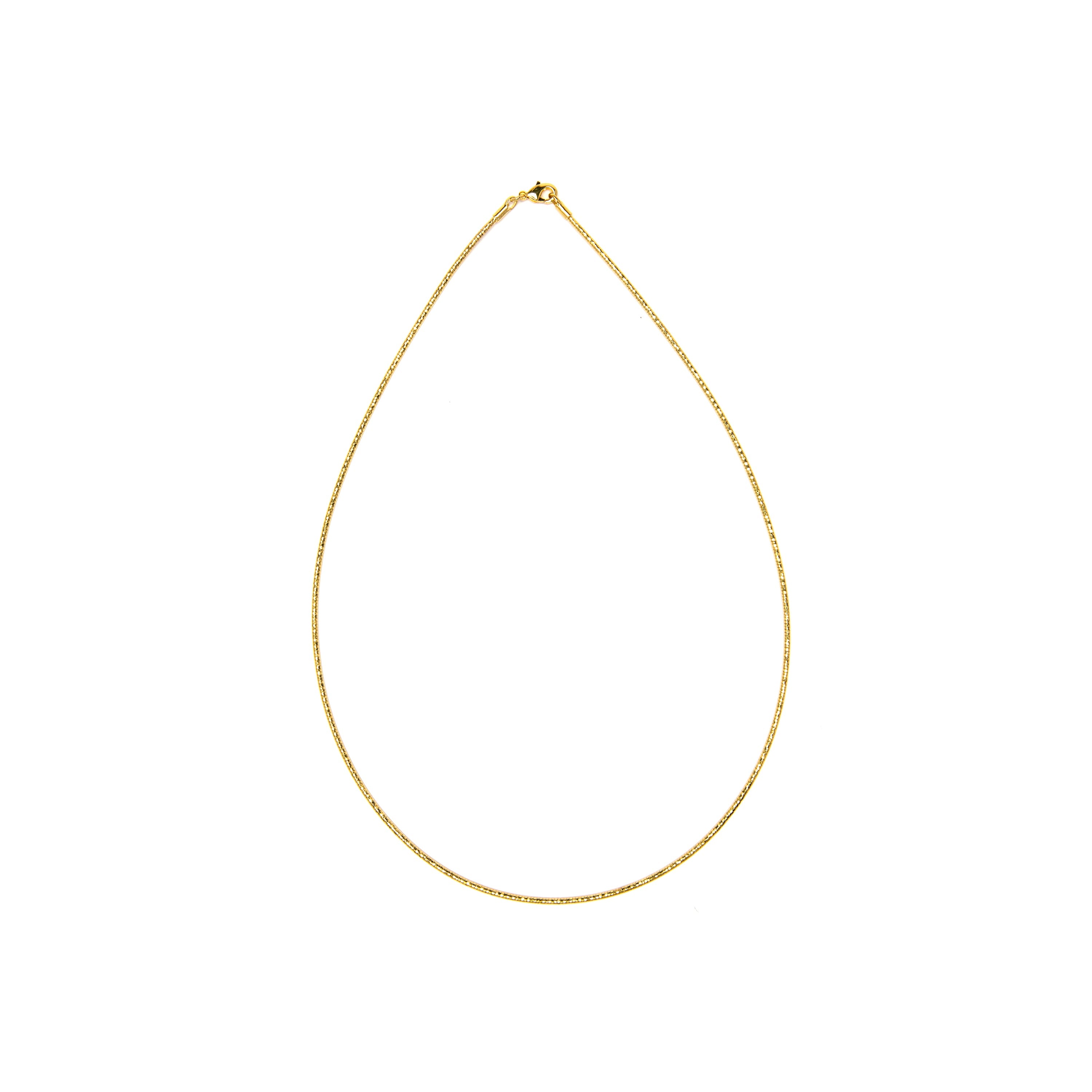 18k Yellow Gold Plated 46cm Necklace - Nui