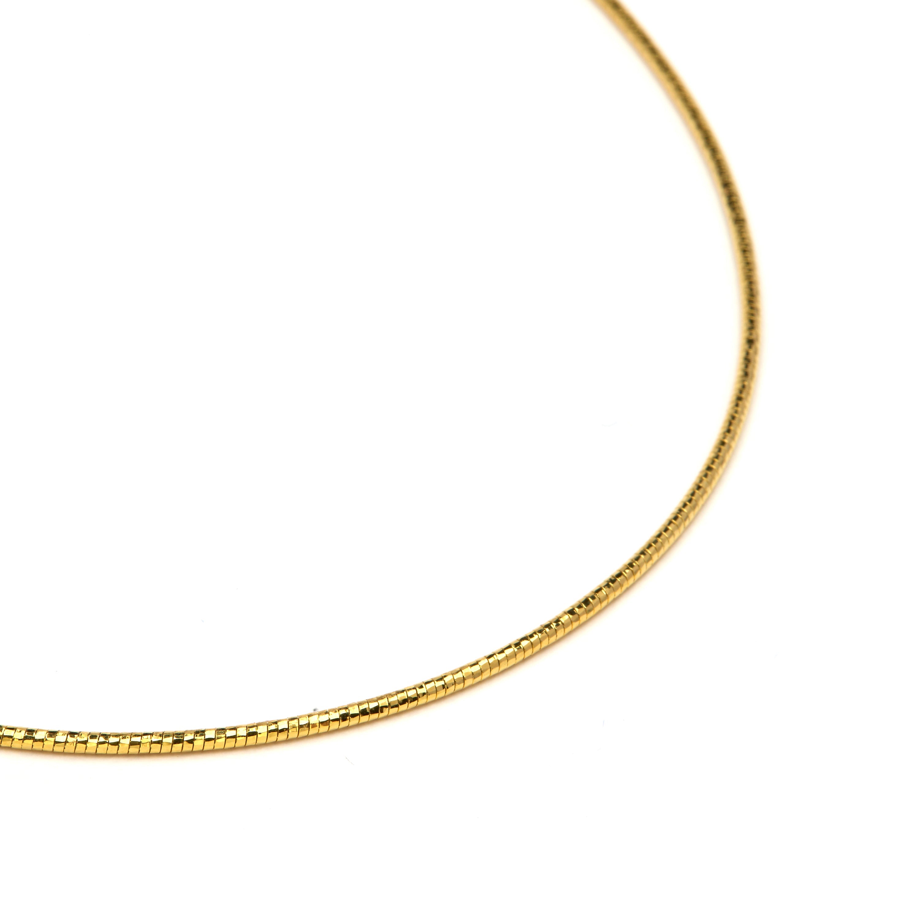 18k Yellow Gold Plated 46cm Necklace - Nui