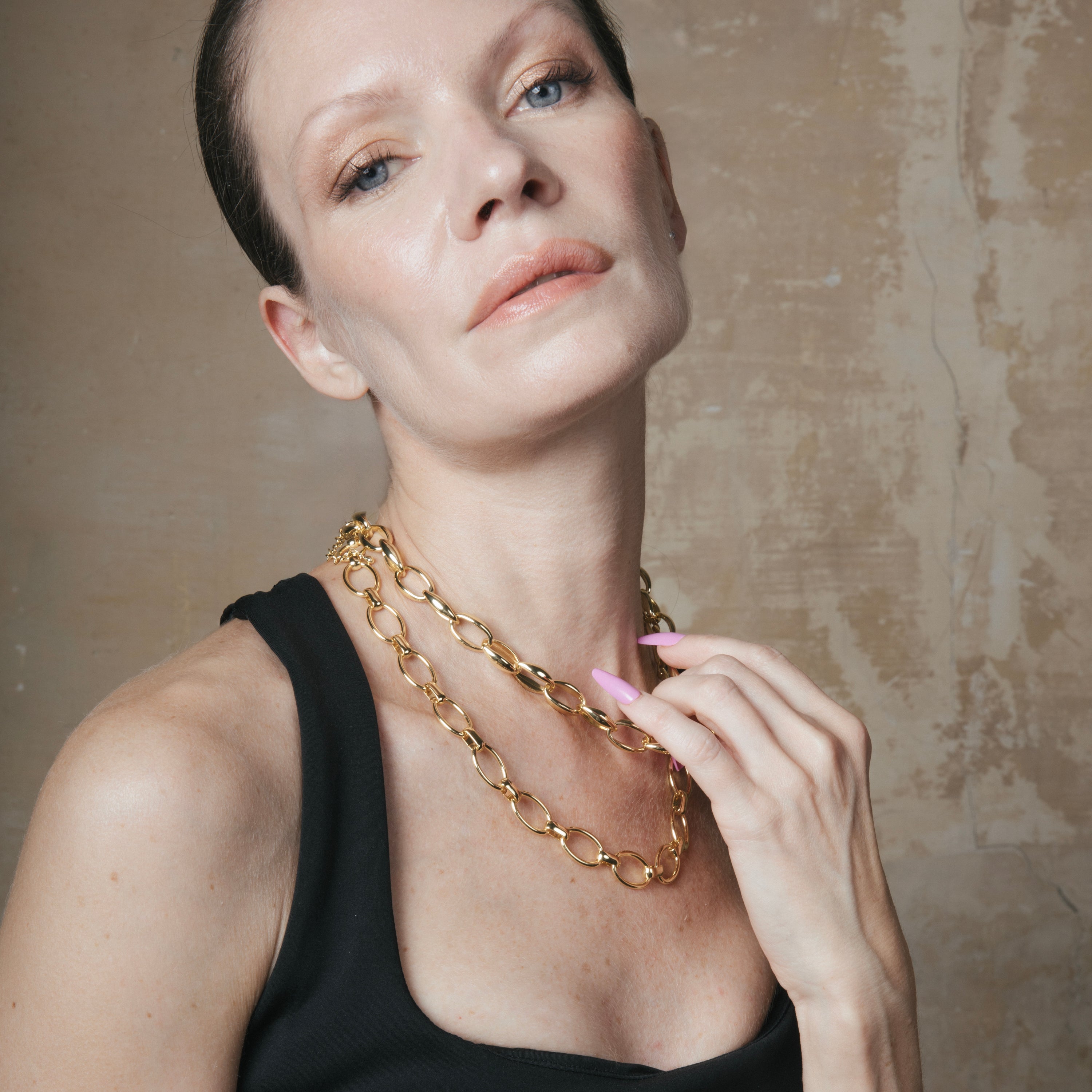 18k Yellow Gold 42cm Necklace - Ciati
