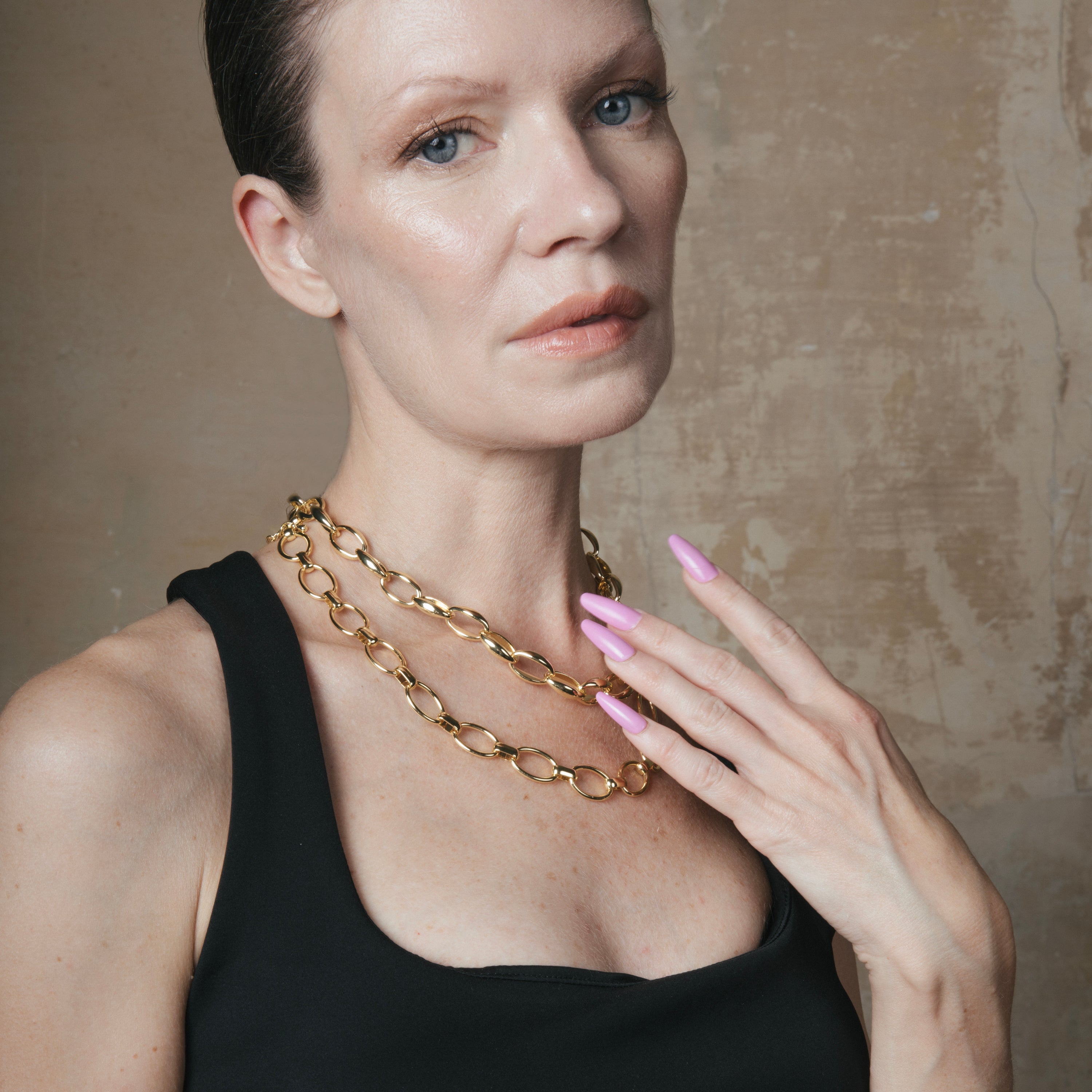 18k Yellow Gold 42cm Necklace - Ciati