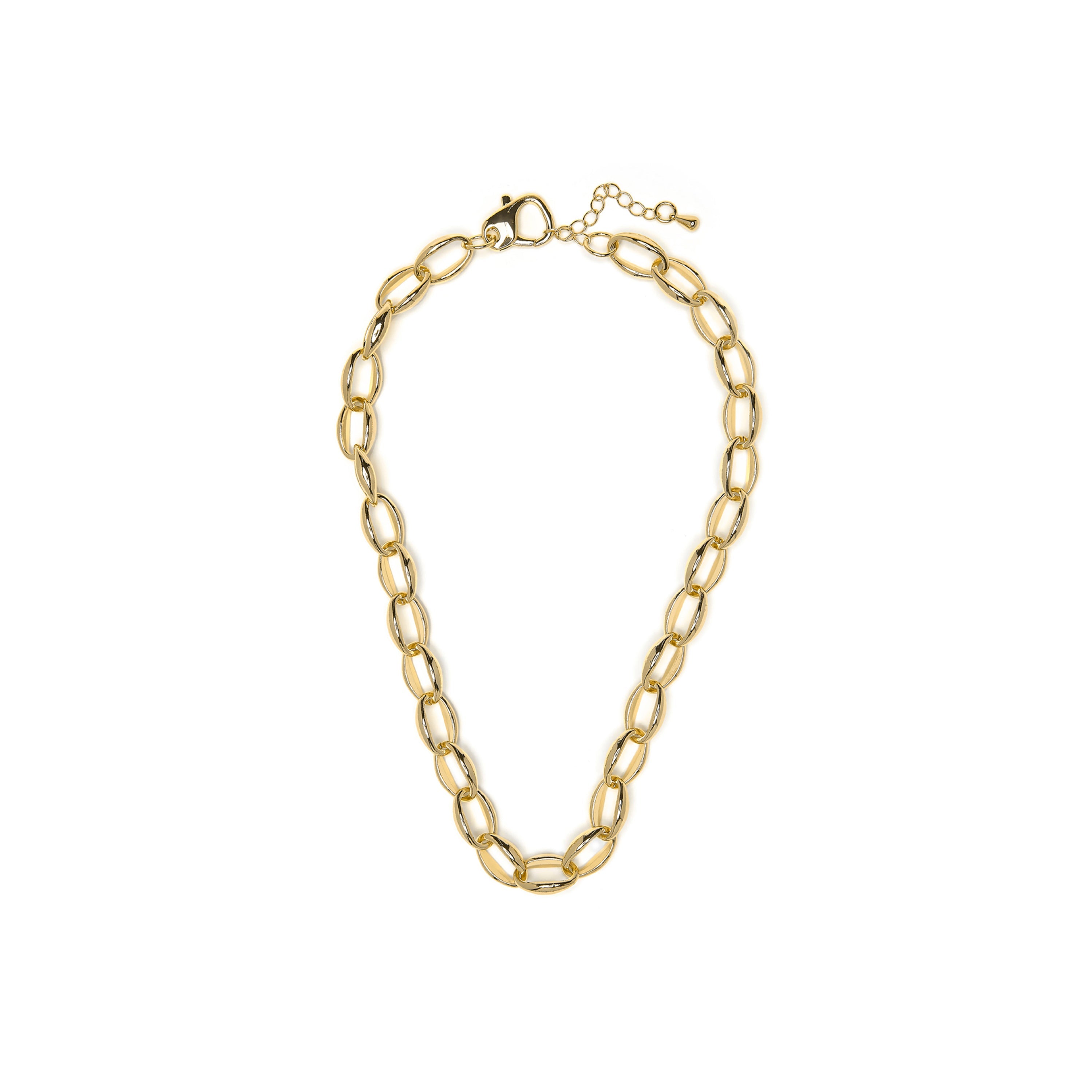 18k Yellow Gold 42cm Necklace - Hande
