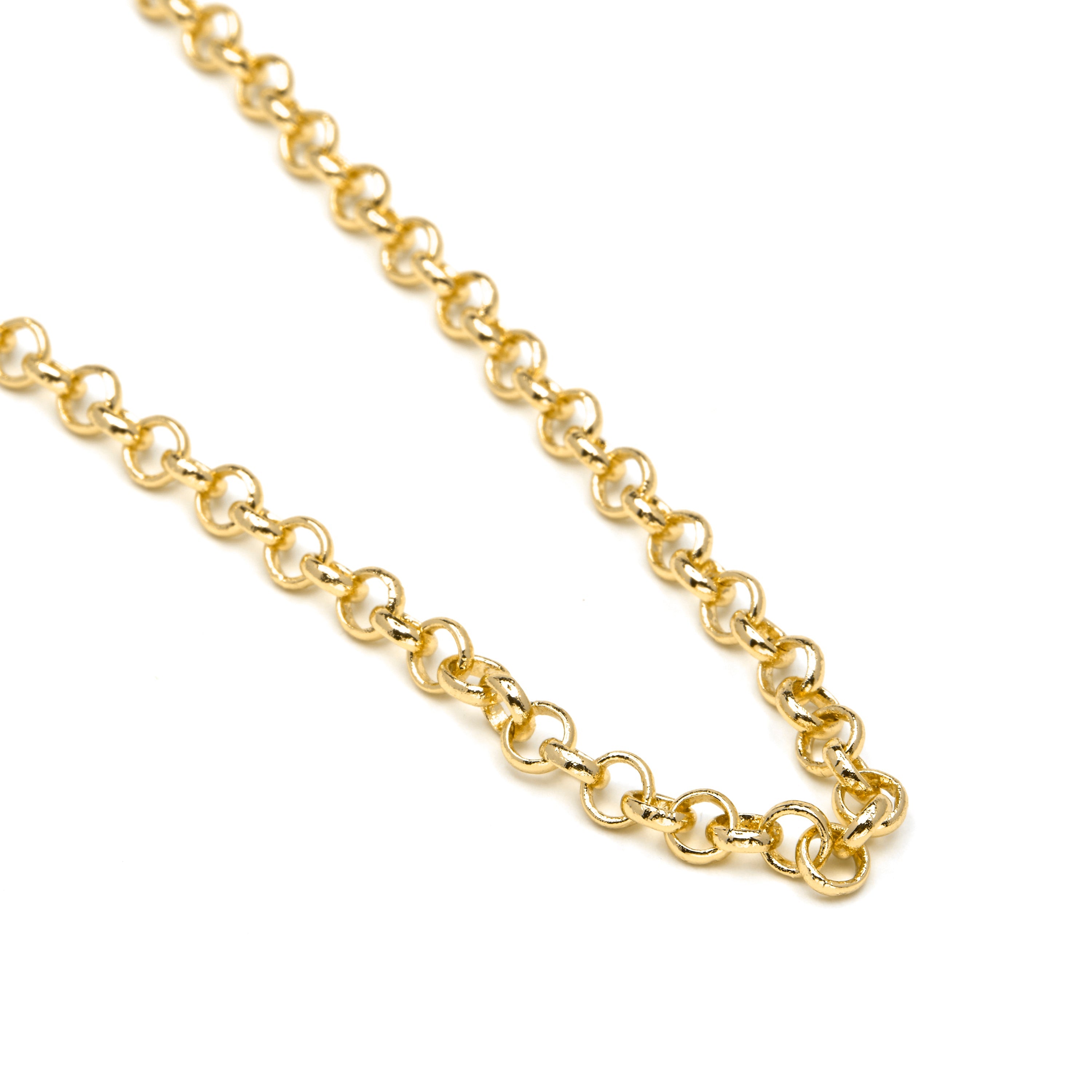 18k Yellow Gold Plated 50cm Necklace - Lakbra