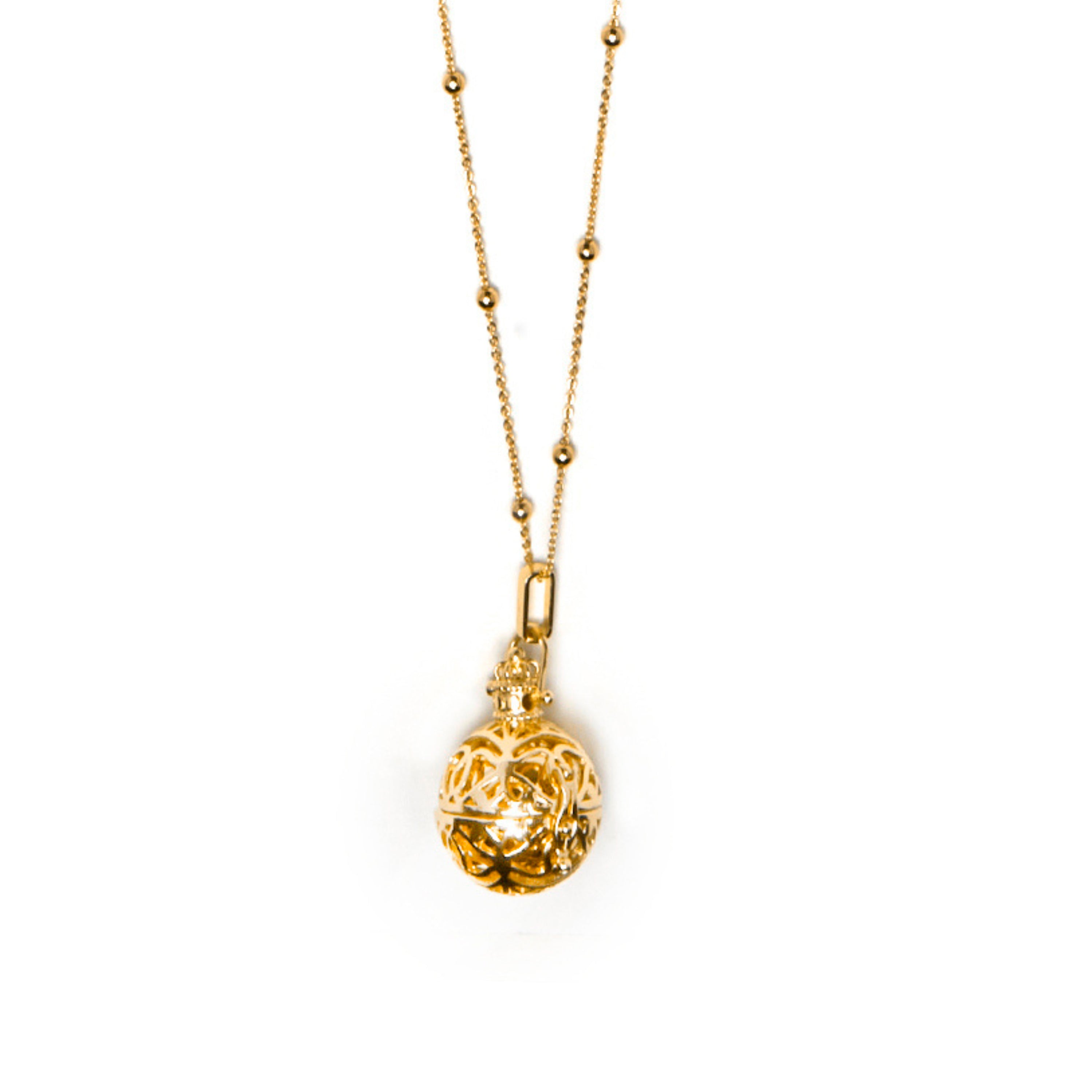18k yellow gold-plated necklace - Kalik