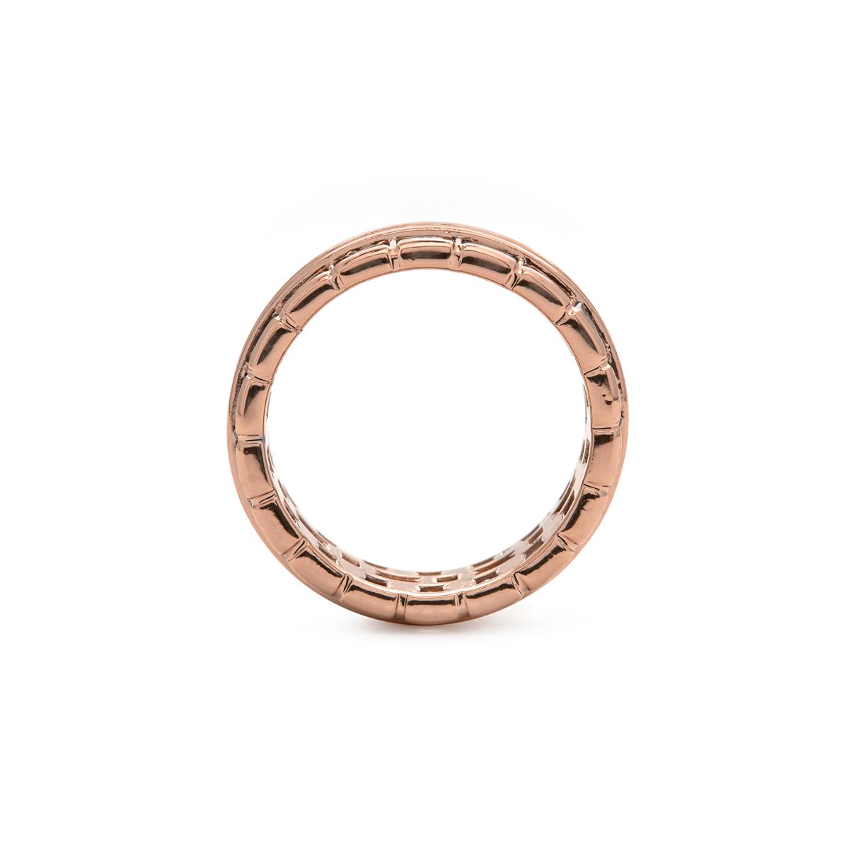 18k yellow gold-plated Brilliant Zircon Ring - Hudio