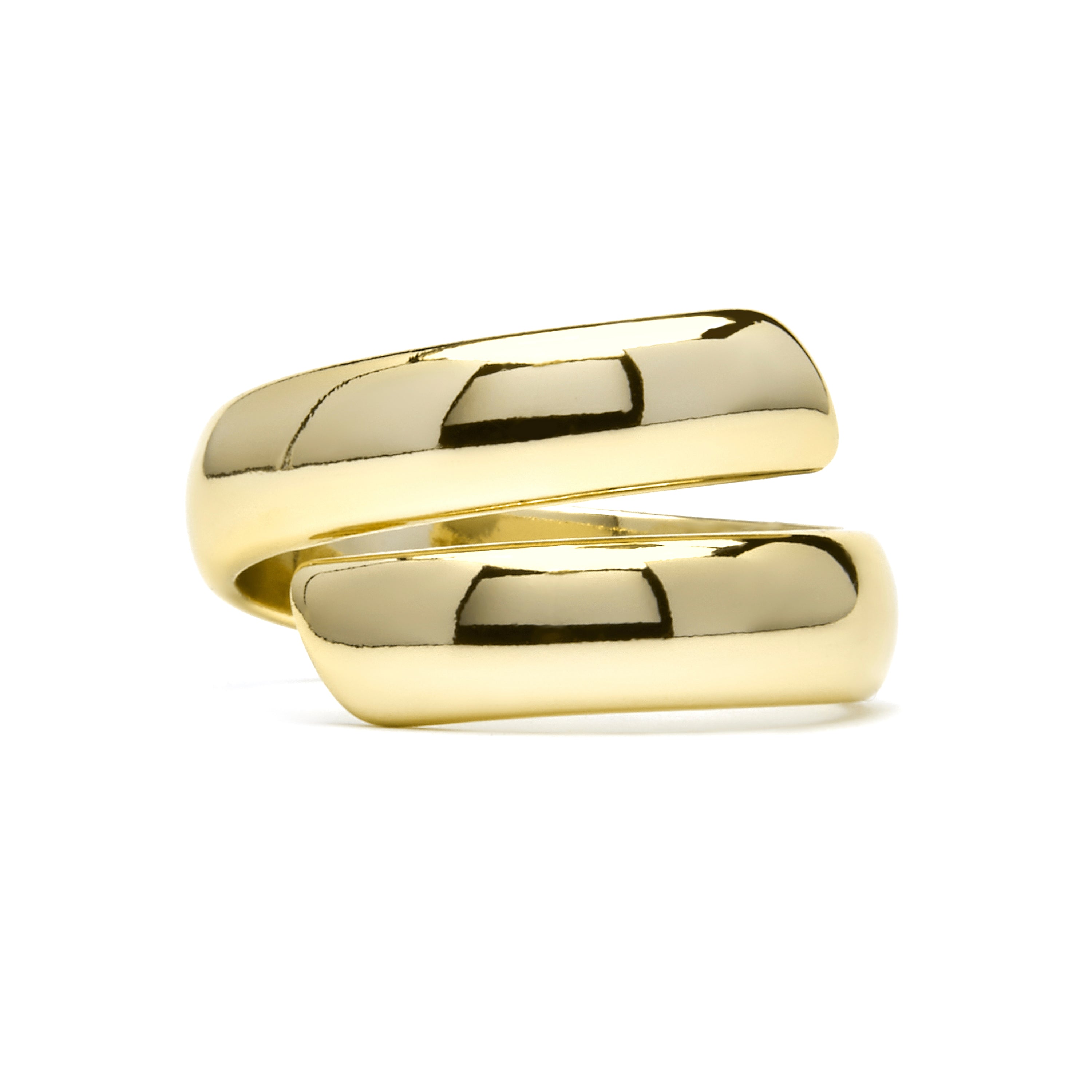 18k yellow gold finish ring - Ririel