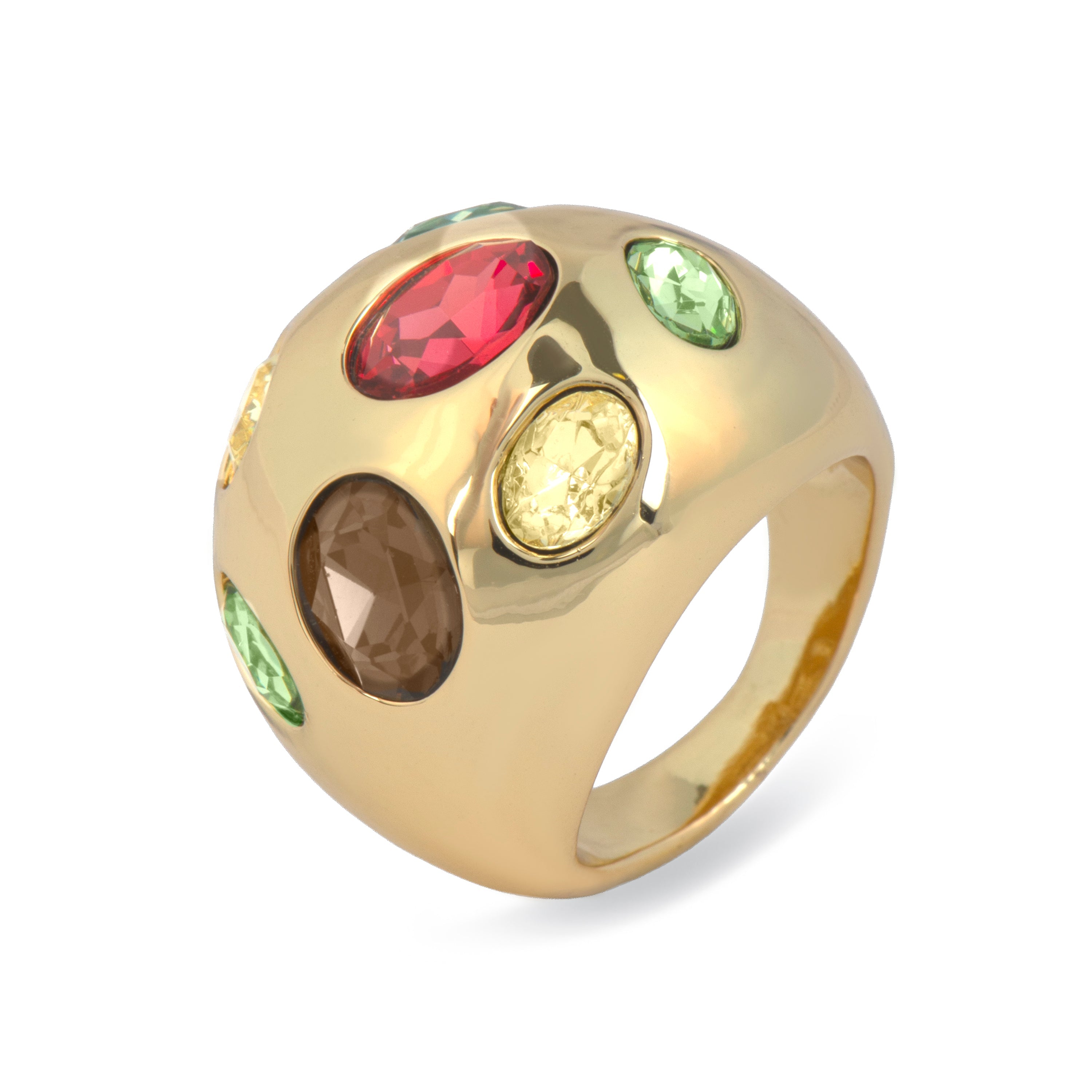 18k yellow gold plated ring - Sirju
