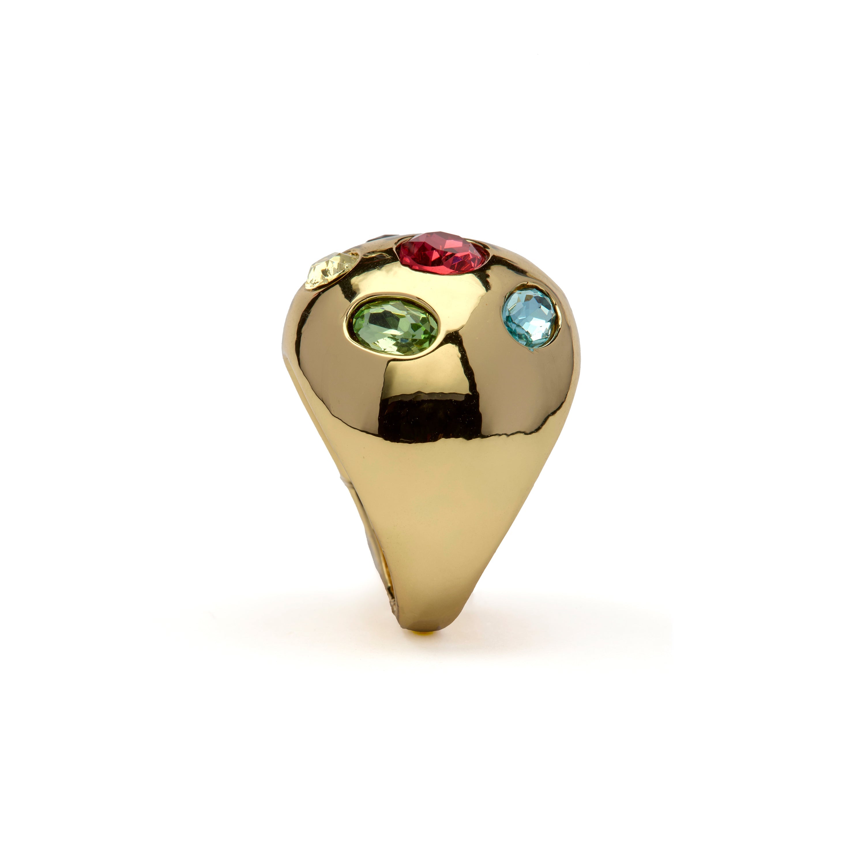 18k yellow gold plated ring - Sirju