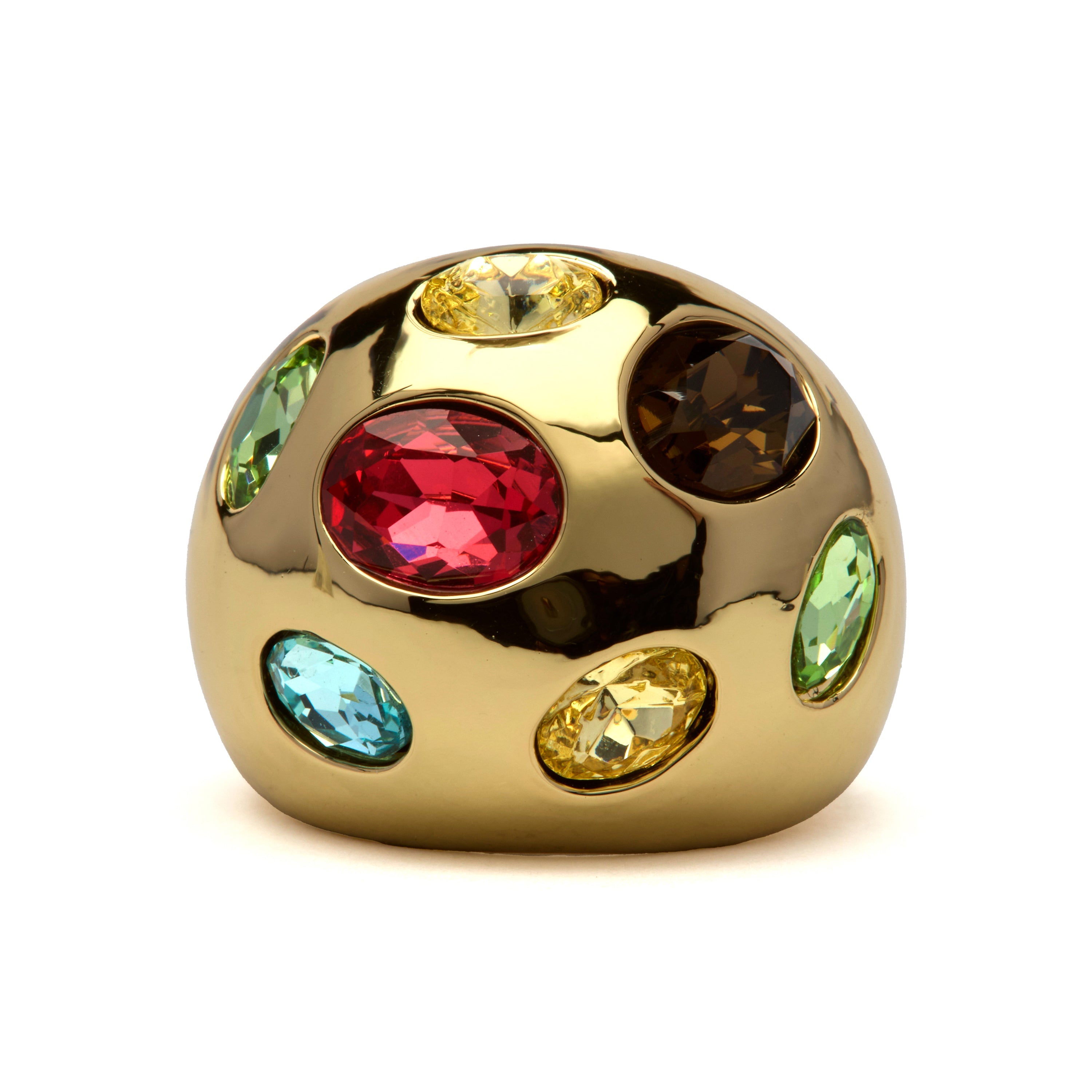 18k yellow gold plated ring - Sirju