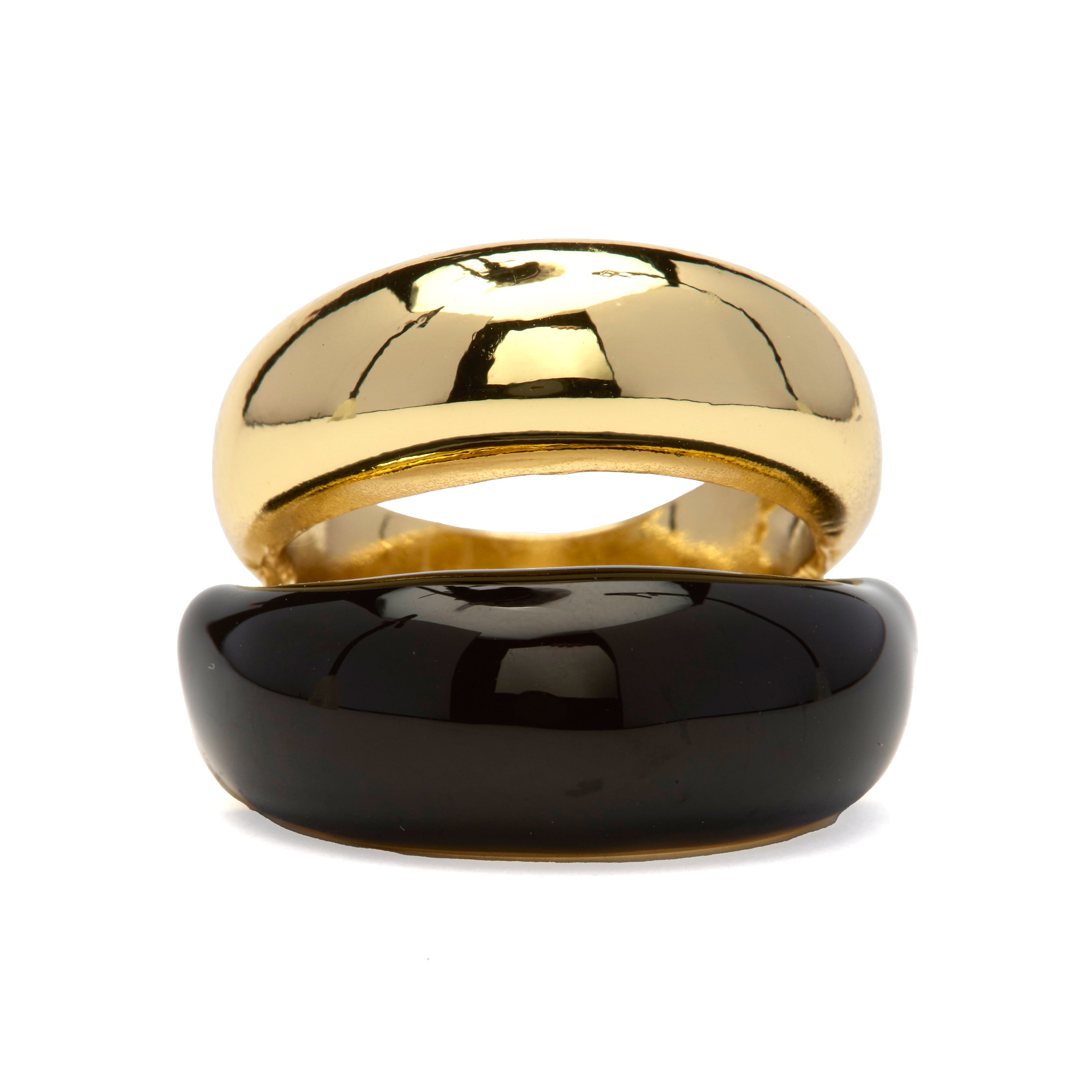 Rhodium-plated ring - Yousmal