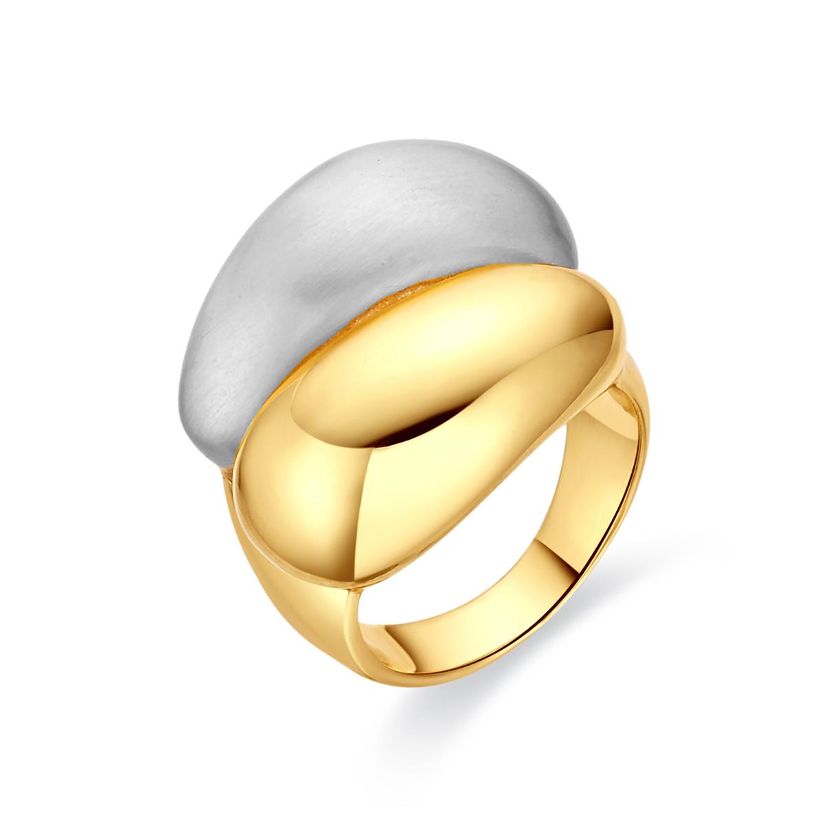 Ring finished in 18k yellow gold - Oga