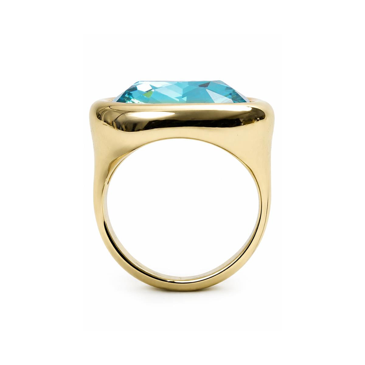 Anillo acabado oro amarillo 18k - Kibuki