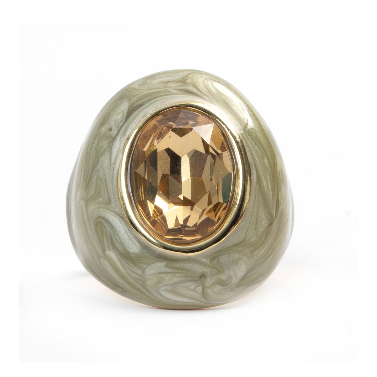 Amarke Ring, 18k yellow gold finish - Amarke