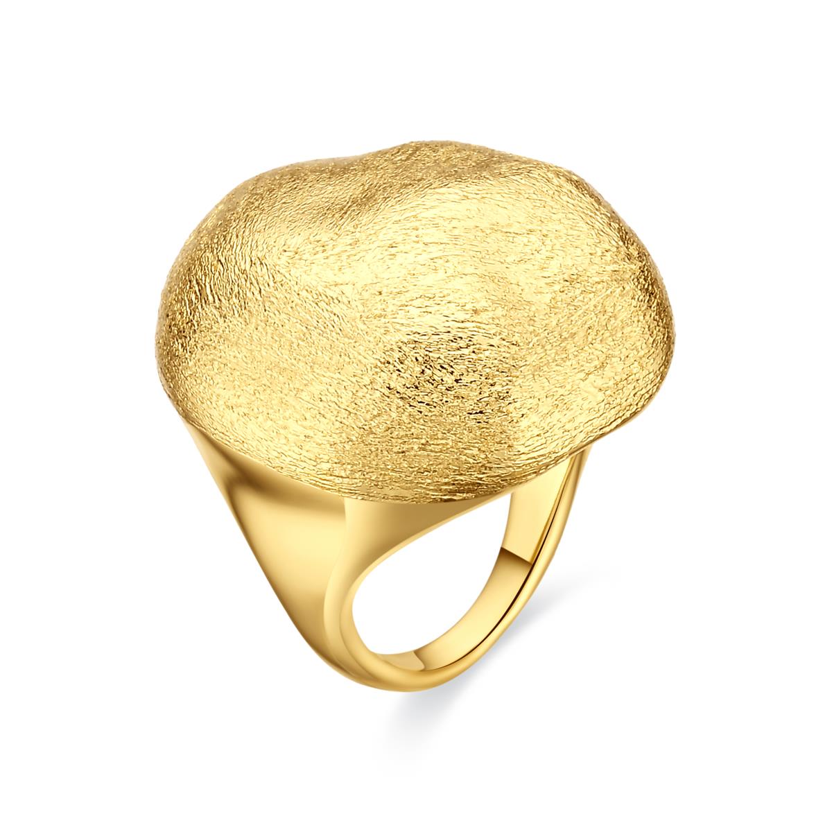 18k yellow gold plated ring - Pukba