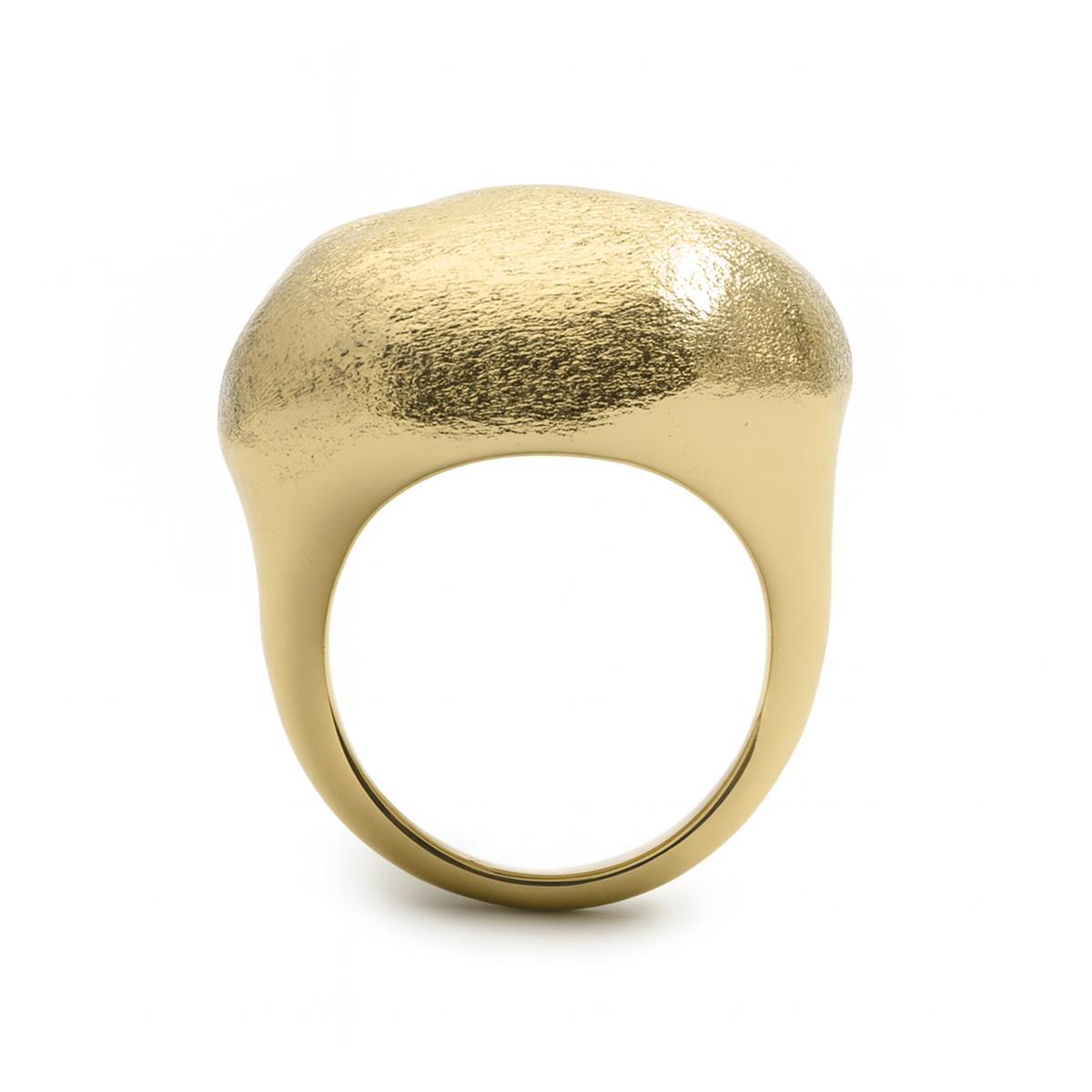 18k yellow gold plated ring - Pukba