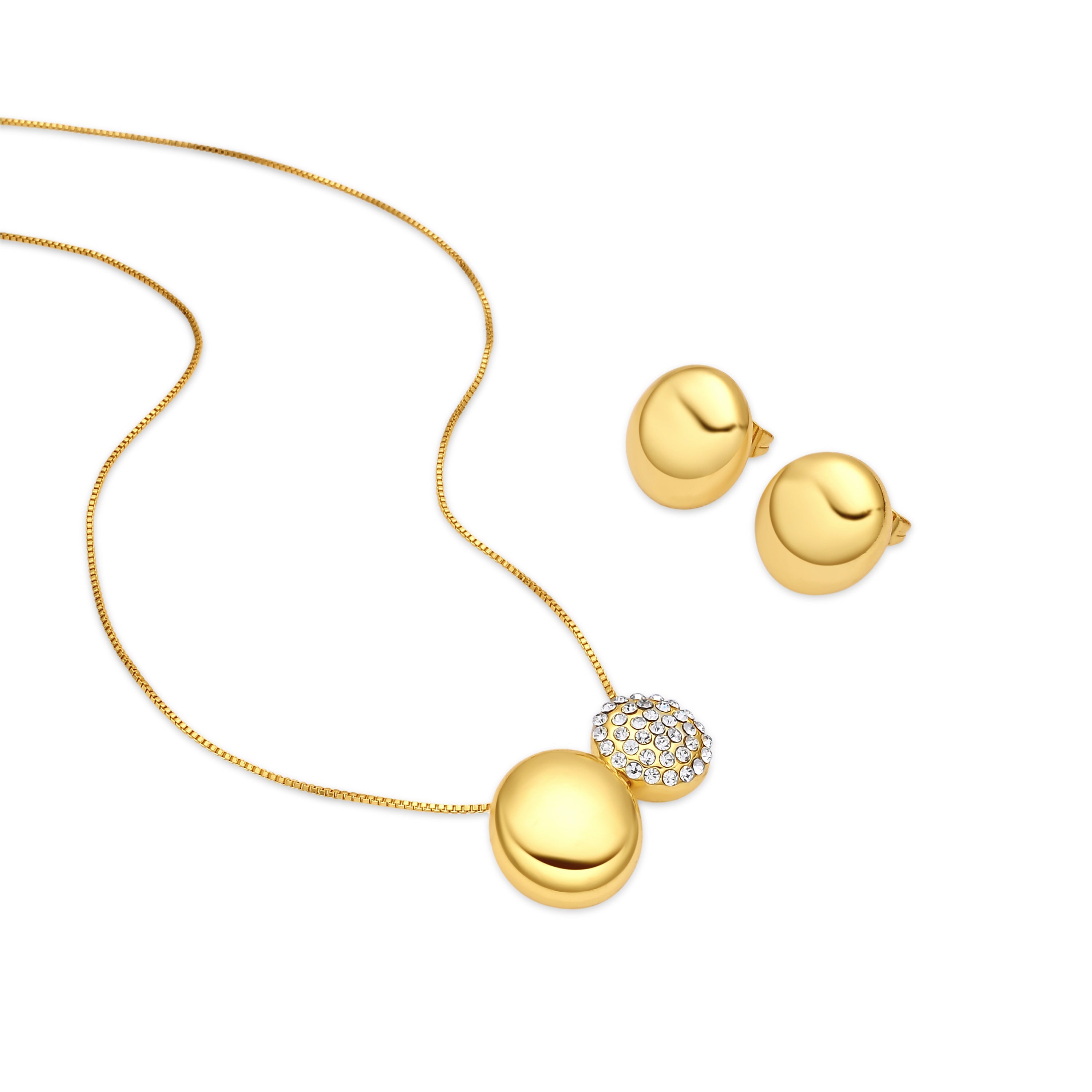 18k yellow gold plated sets - Mupio
