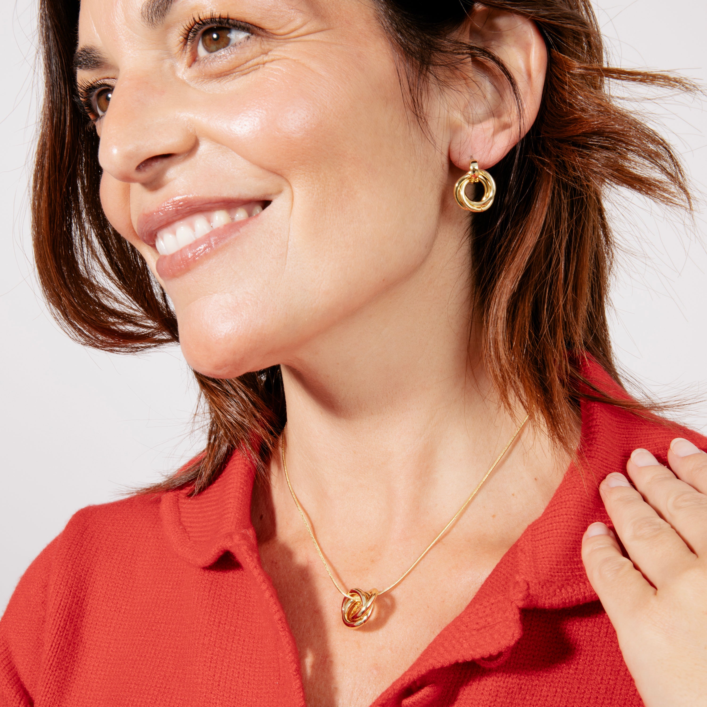 18k yellow gold finished set - Linkap