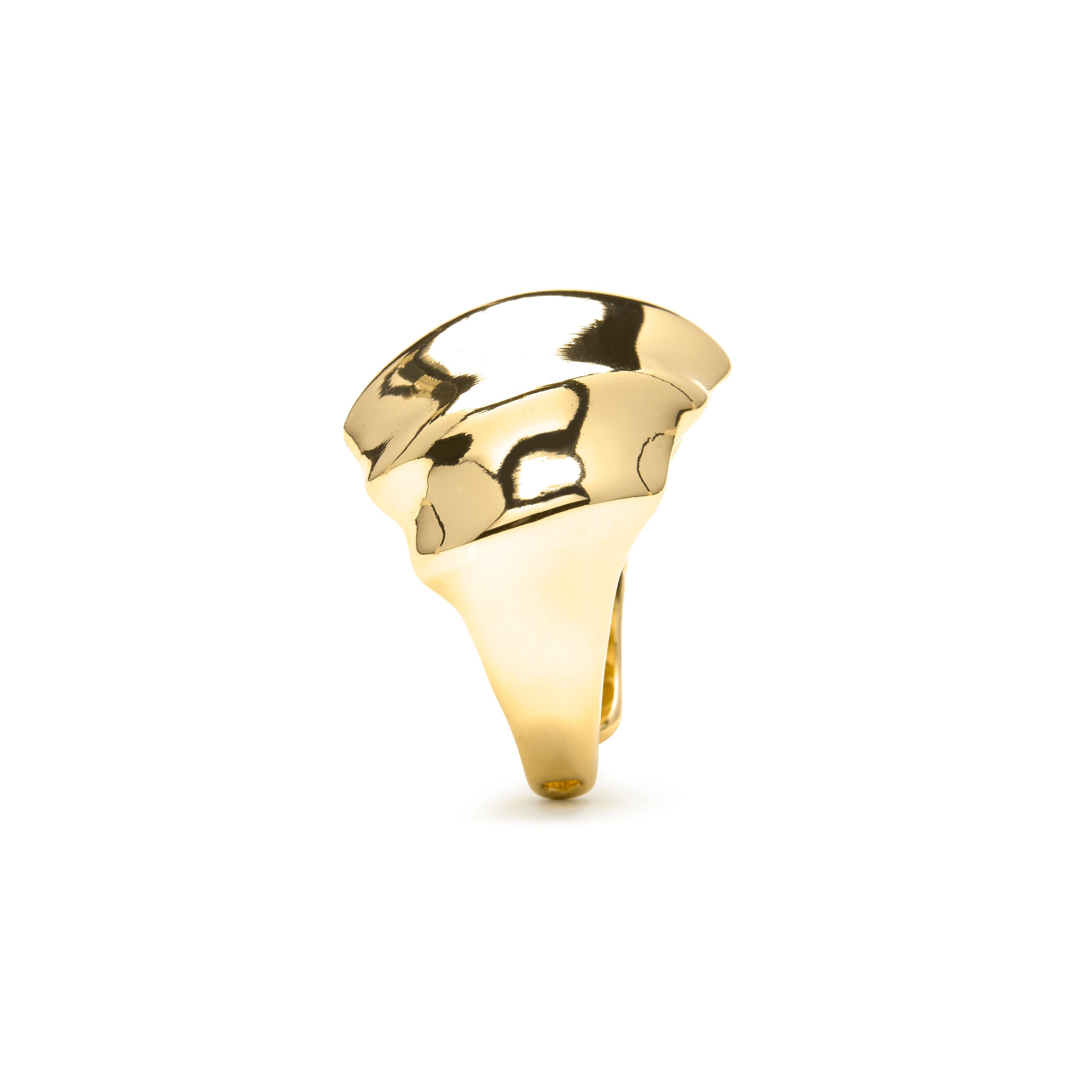 18k yellow gold plated ring - Dinu