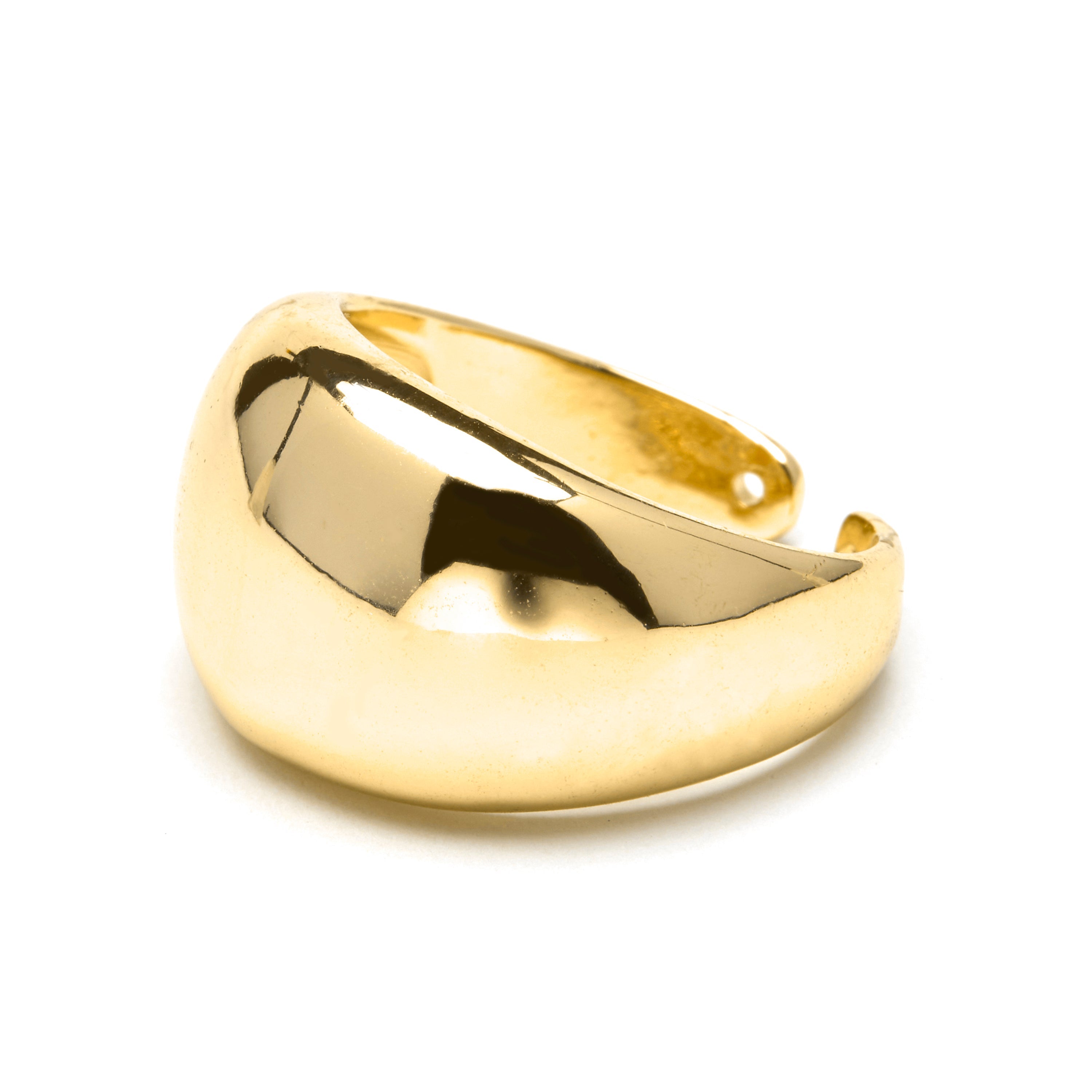 18k Yellow Gold Plated Ring - Nura