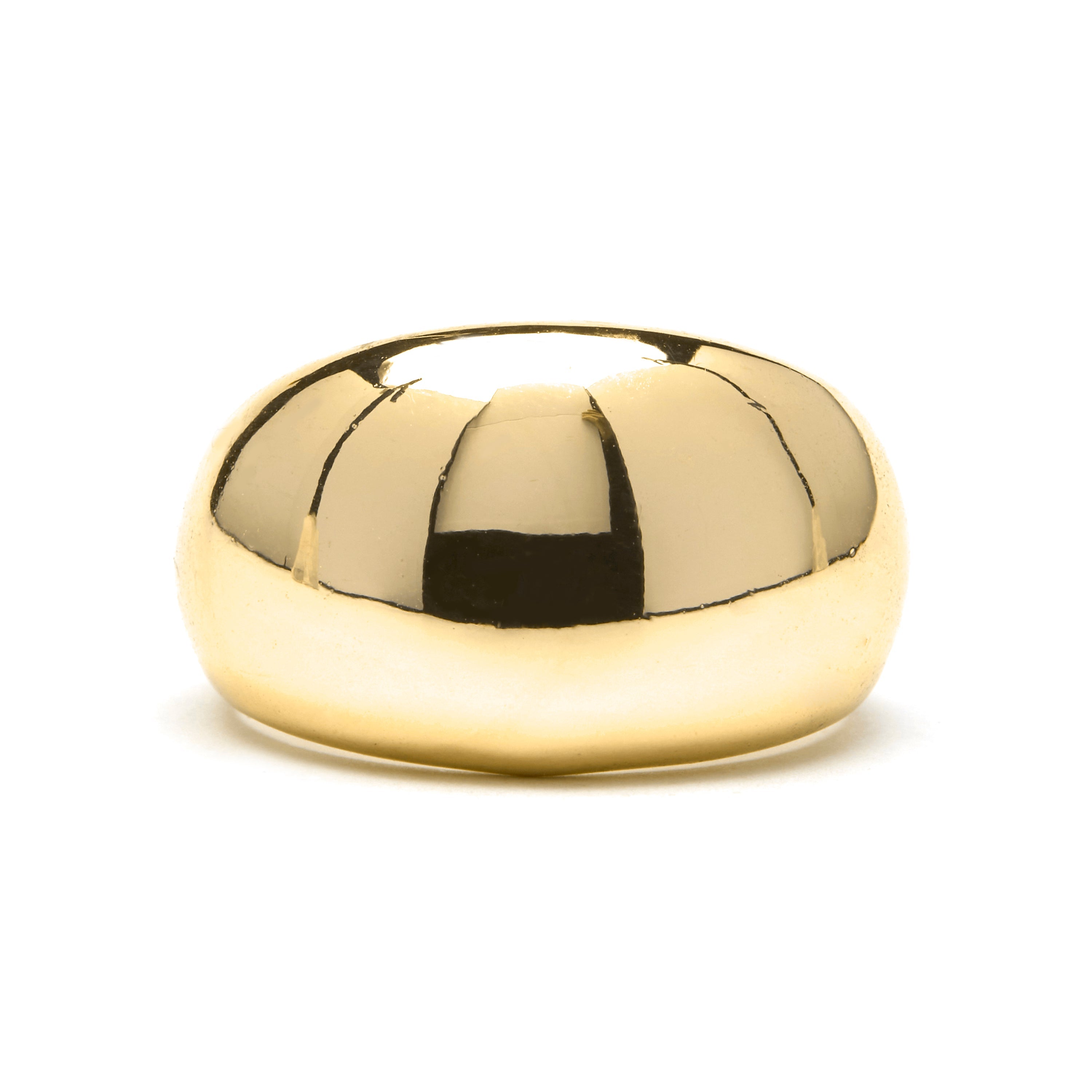 18k Yellow Gold Plated Ring - Nura