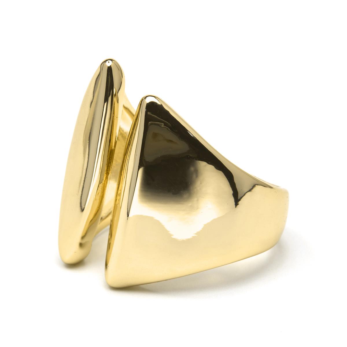 18k yellow gold plated ring - Yaslah