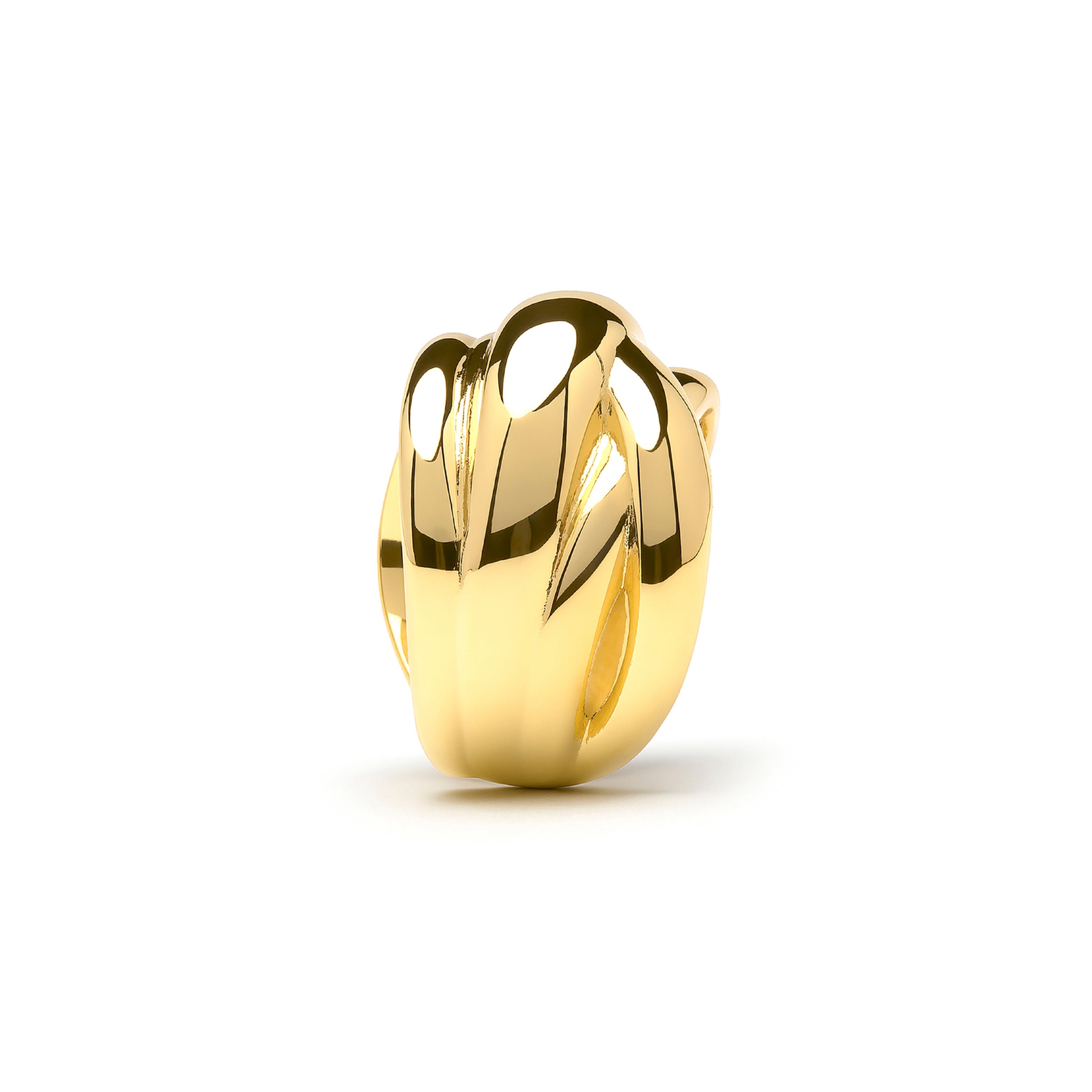 18k Yellow Gold Plated Ring - Jadra