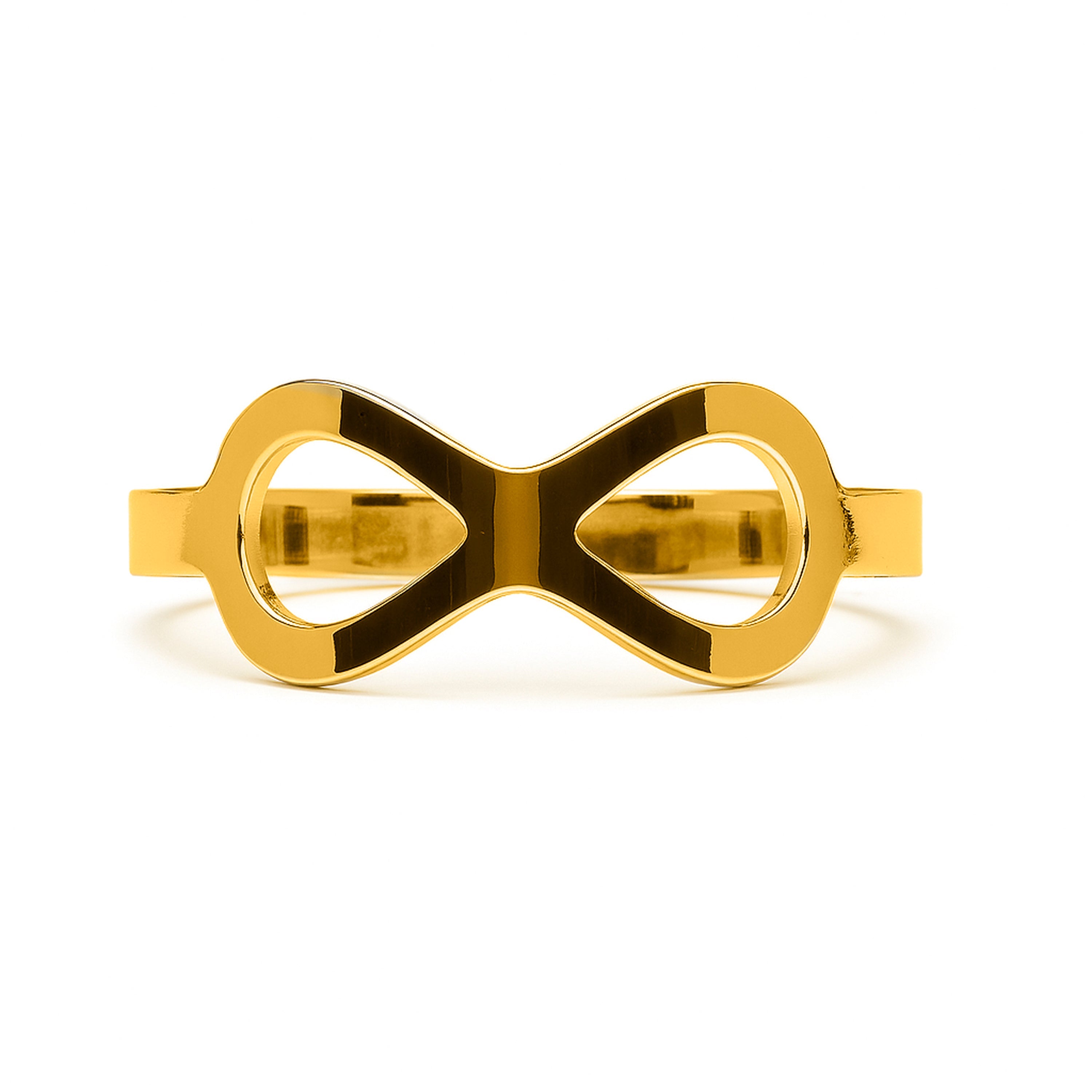 Anillo acabado en oro amarillo de 18k - Ziko