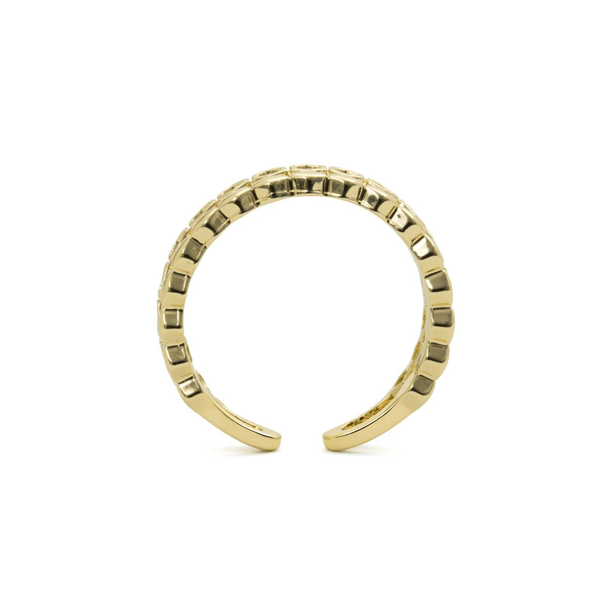 Anami - 18k Yellow Gold Plated Brilliant Zircon Ring