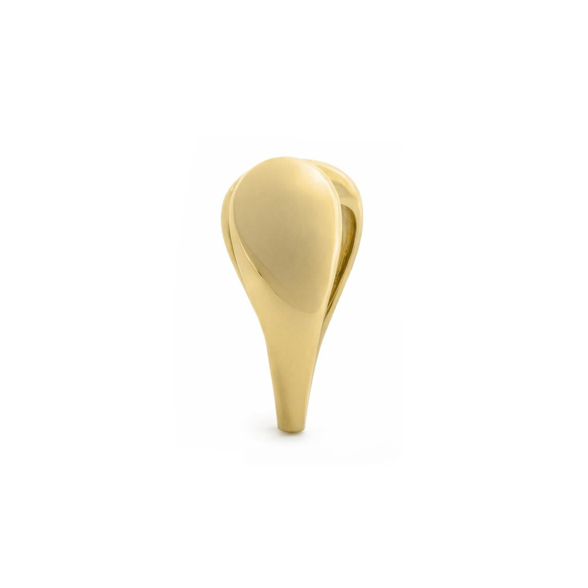 18k yellow gold plated ring - Bubty