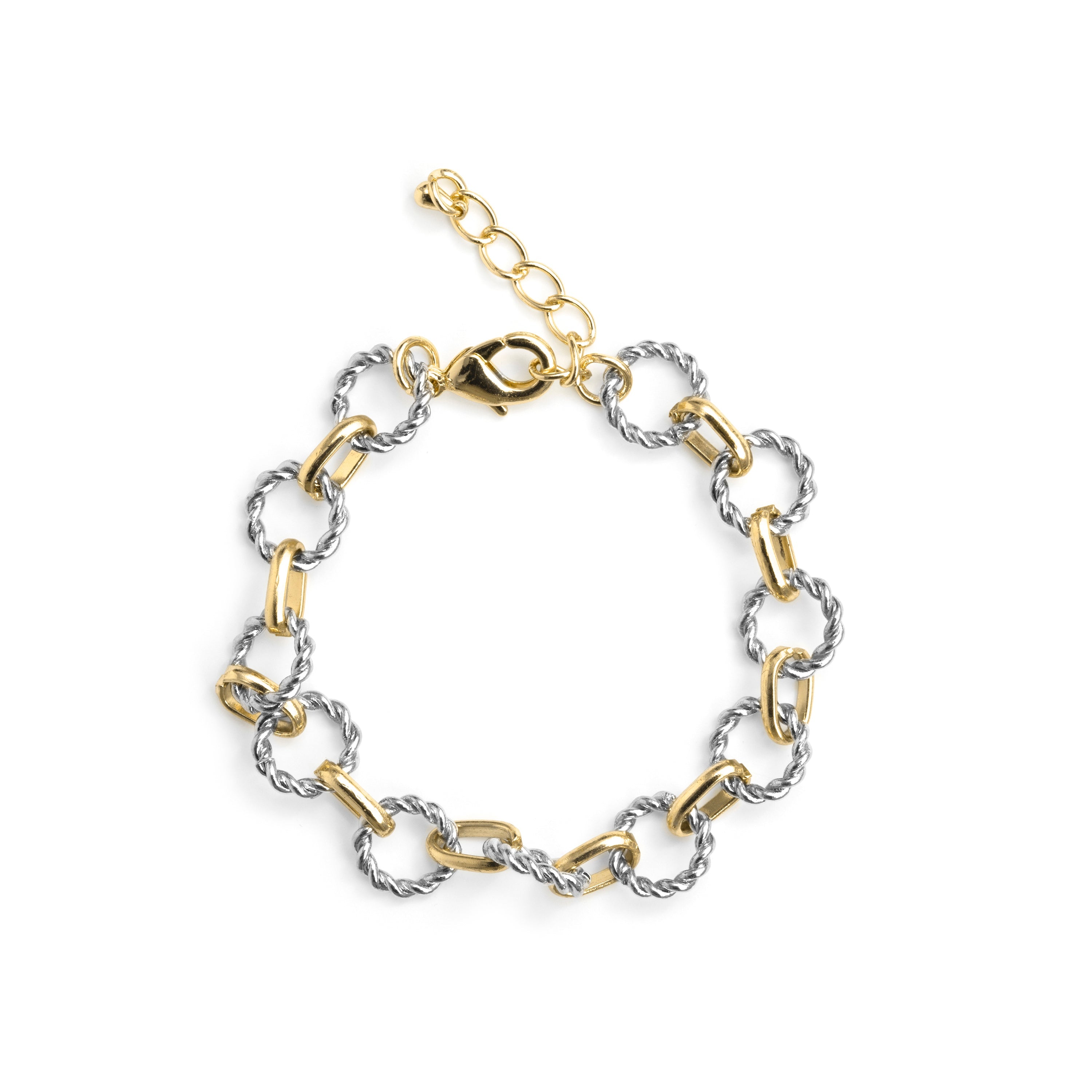 Pulsera acabado en oro amarillo de 18k - Liona