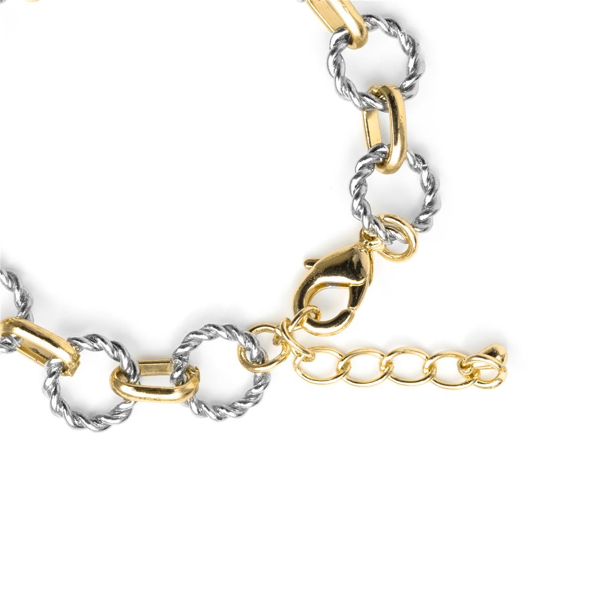 Pulsera acabado en oro amarillo de 18k - Liona