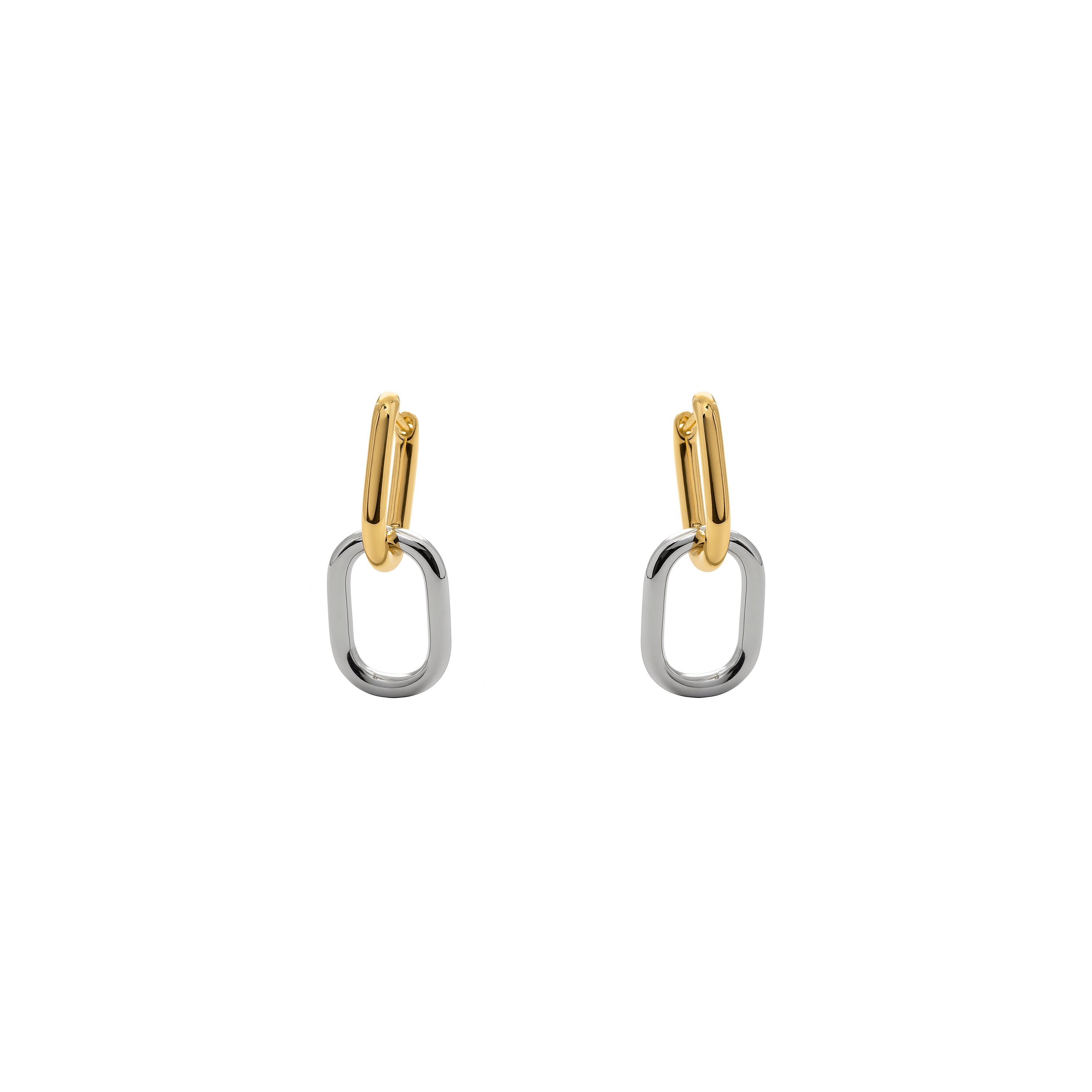18k Yellow Gold-Plated Earrings - Eldine