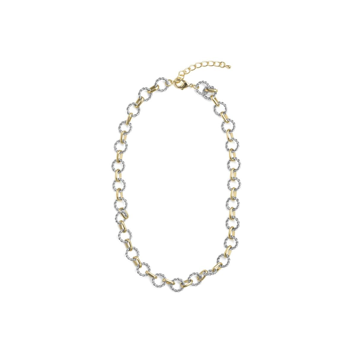 Collar acabado en oro amarillo de 18k - Liona