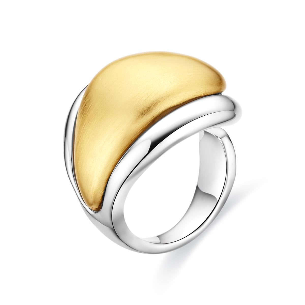 18k yellow gold plated ring - Ocheck