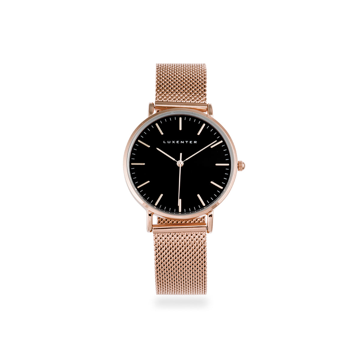 18K rose gold finished watch - Didia