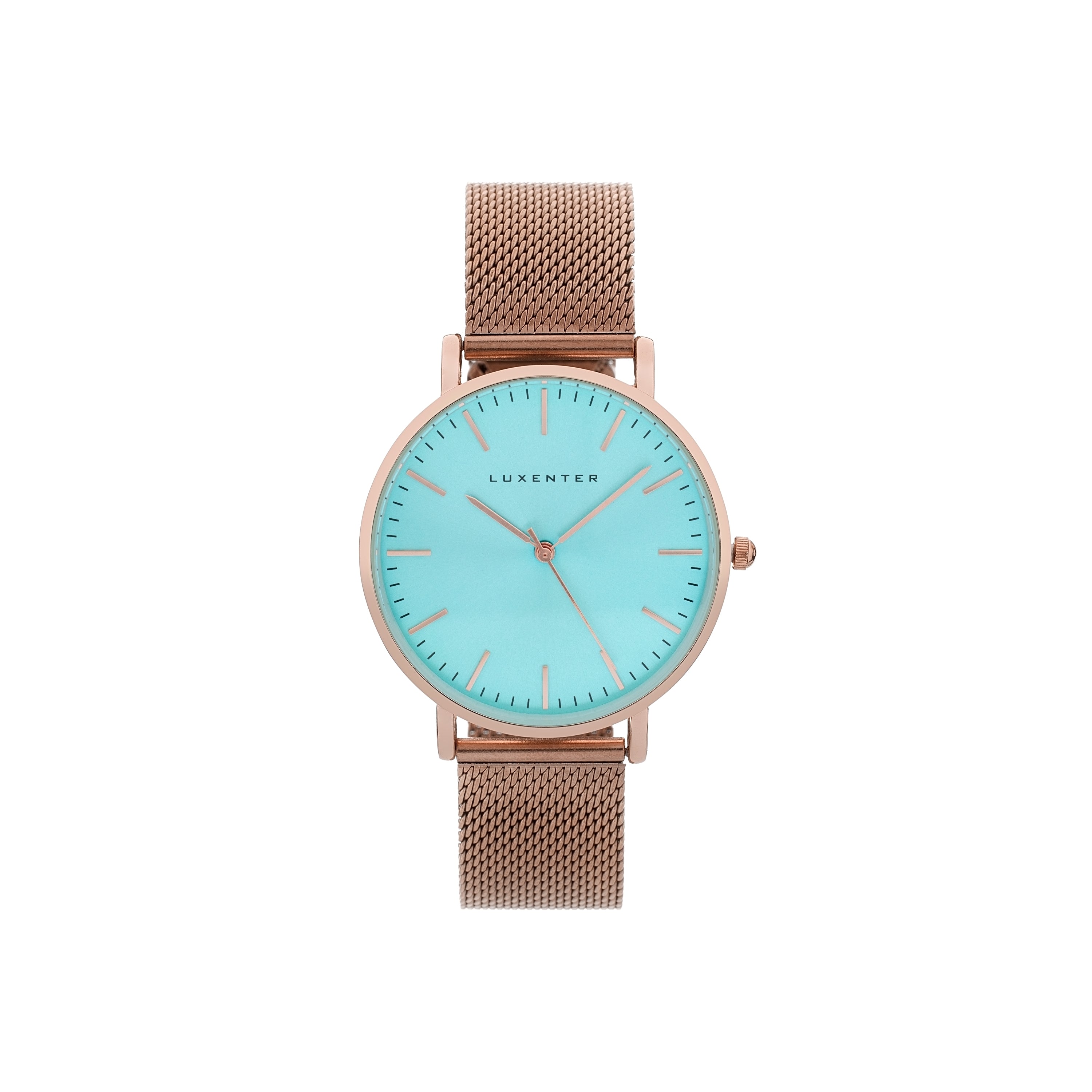 18K rose gold finished watch - Didia