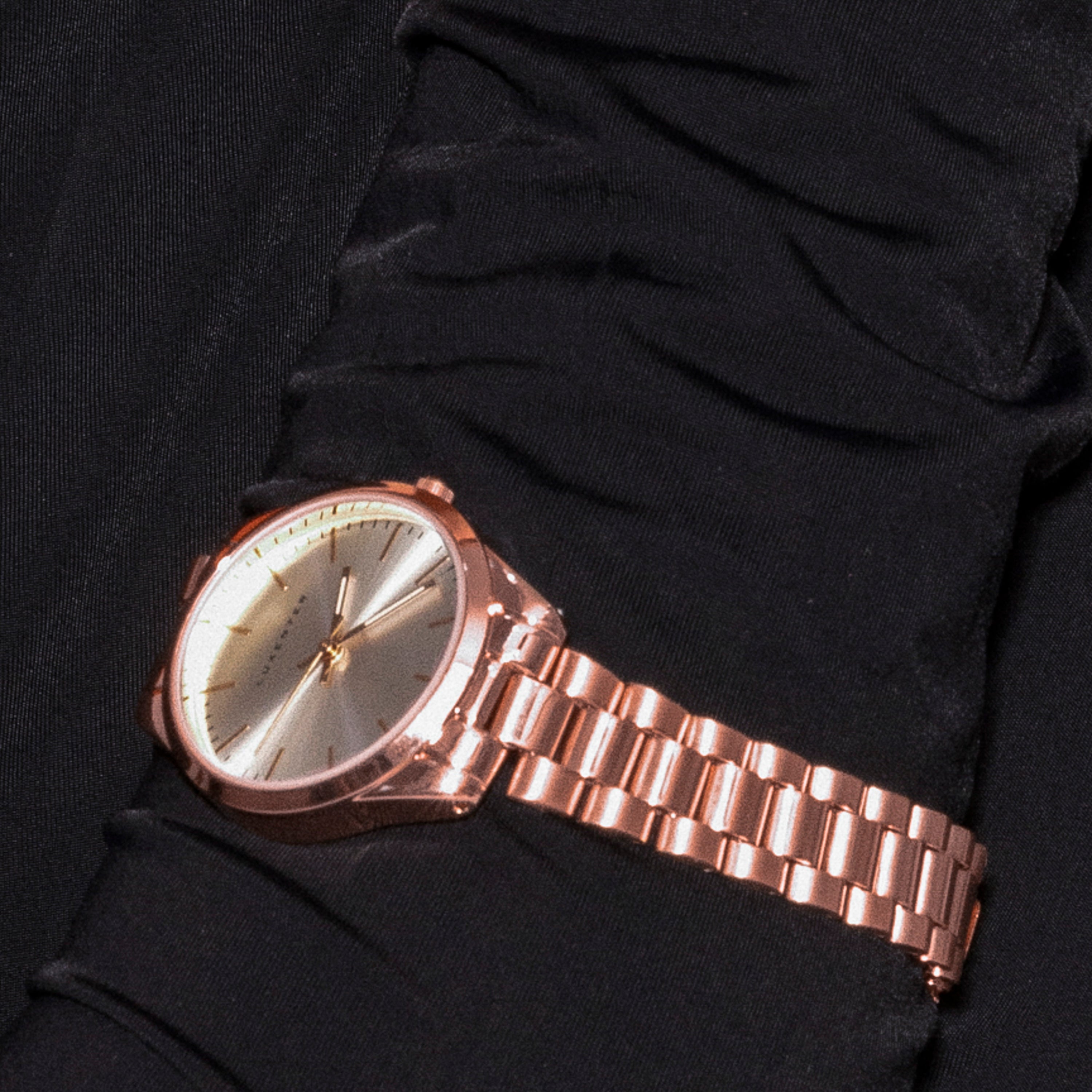 Relógio com Banhado a Ouro Rosa 18K - Verni