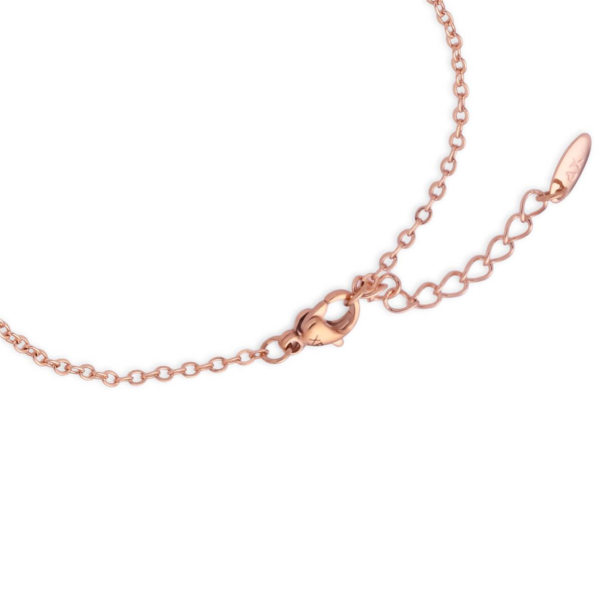 18k Rose Gold Plated Multicolored Zircon Bracelet - Varwi
