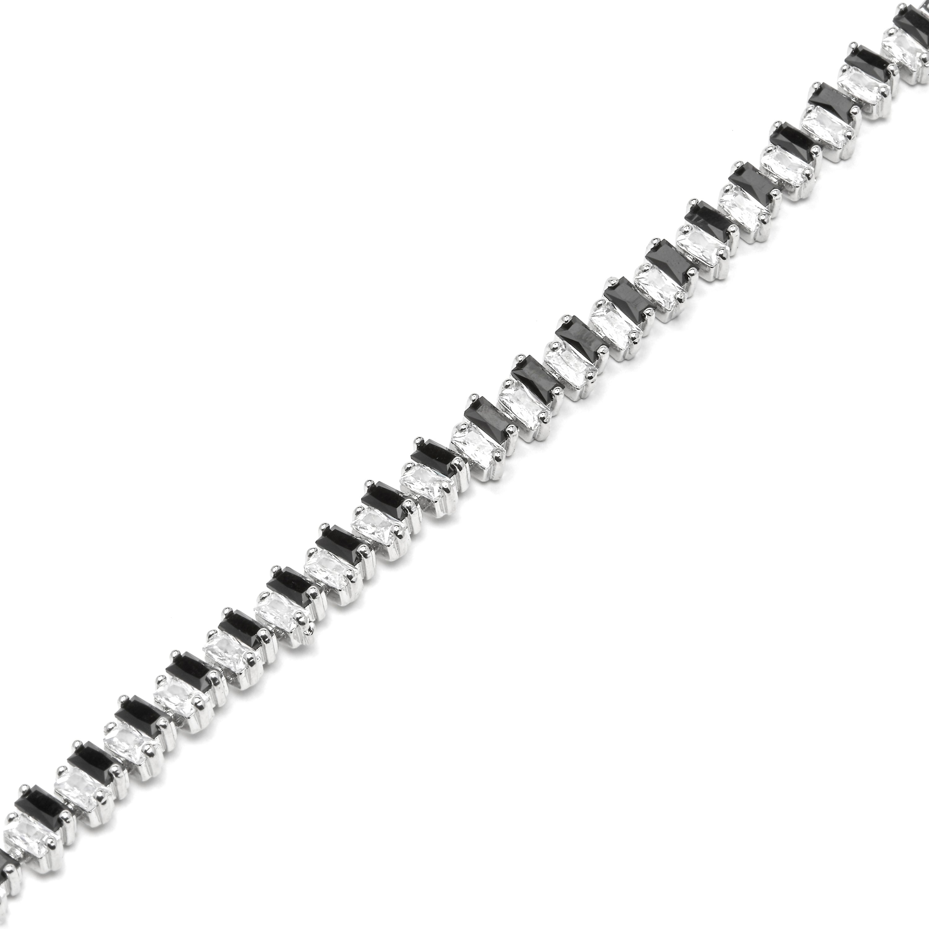 Silver-plated bracelet with Multicolor Zirconia - Sifrit