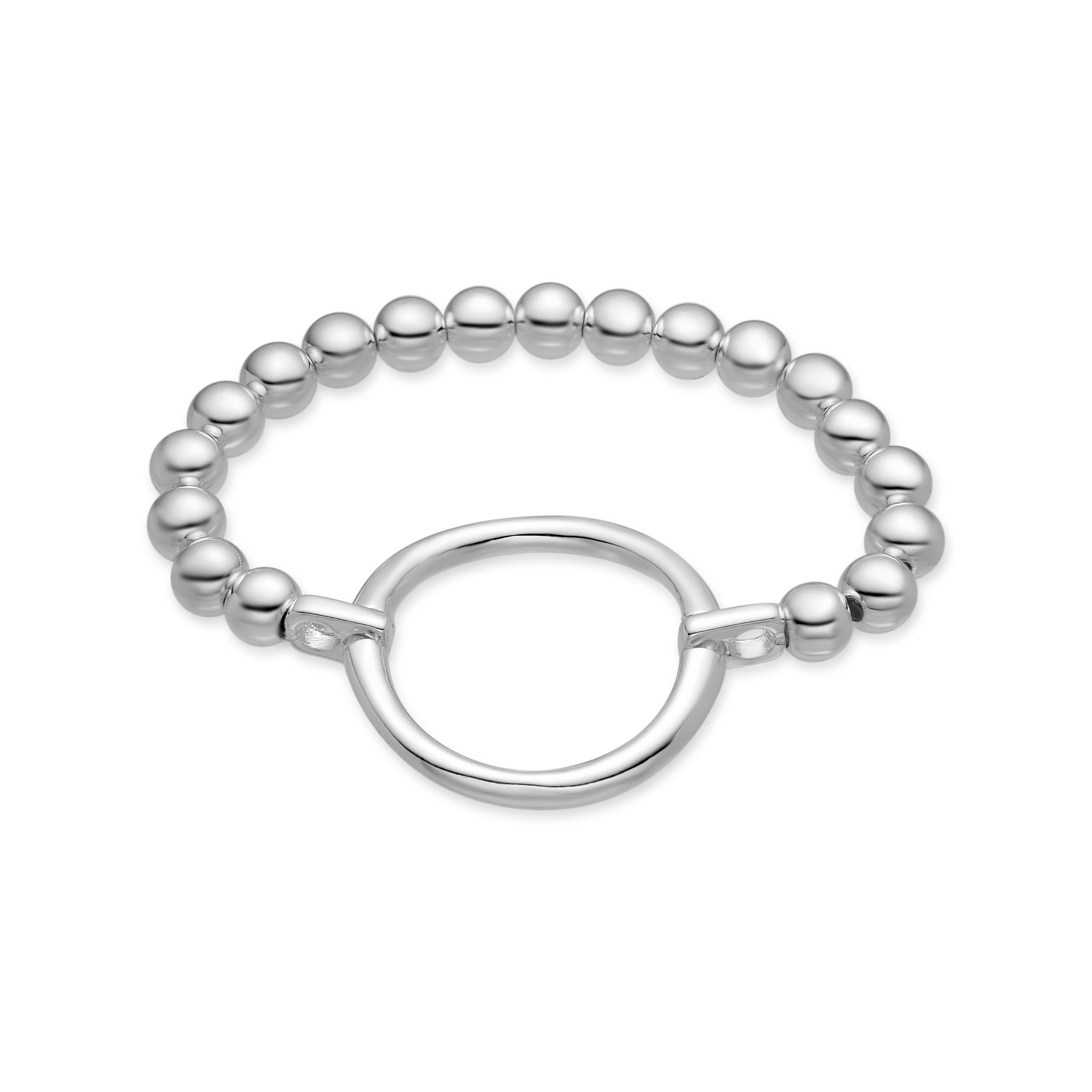 Rhodium-plated bracelet - Korat