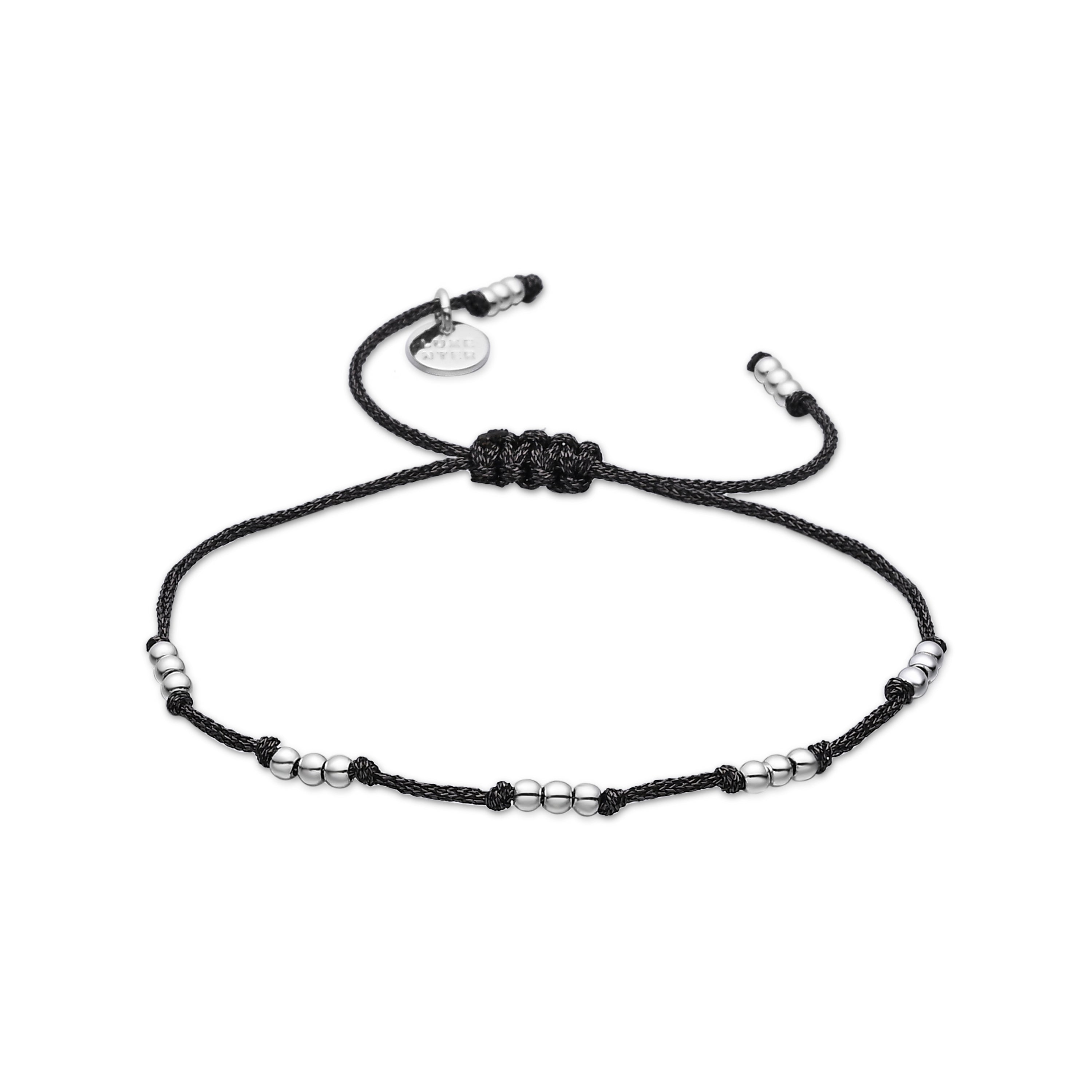 Rhodium-plated bracelet - EKILO