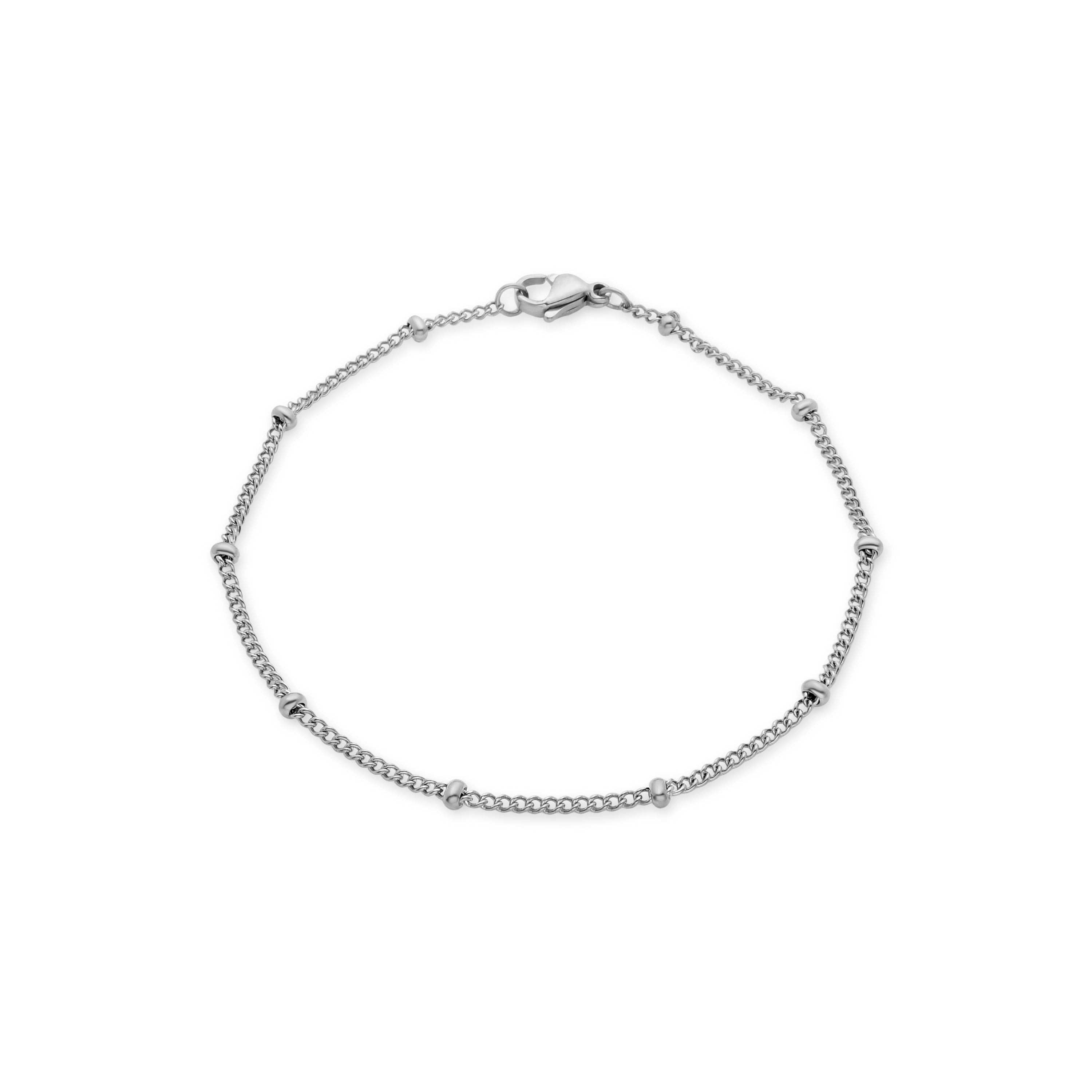 Rhodium-plated bracelet - Nesoth