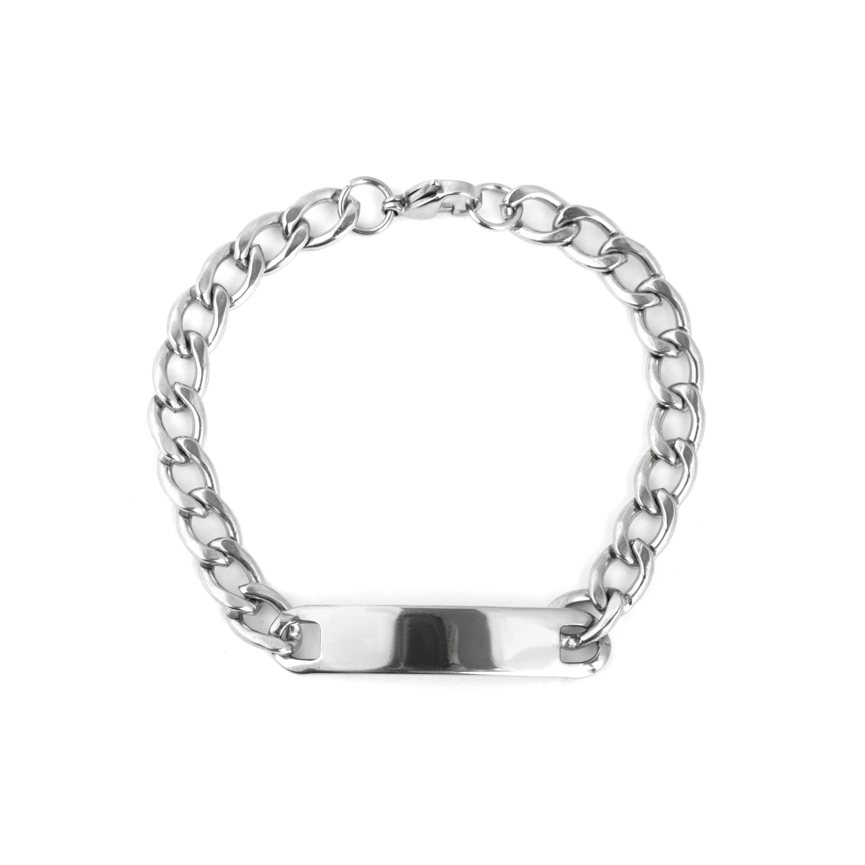 Rhodium-plated bracelet - Yitru