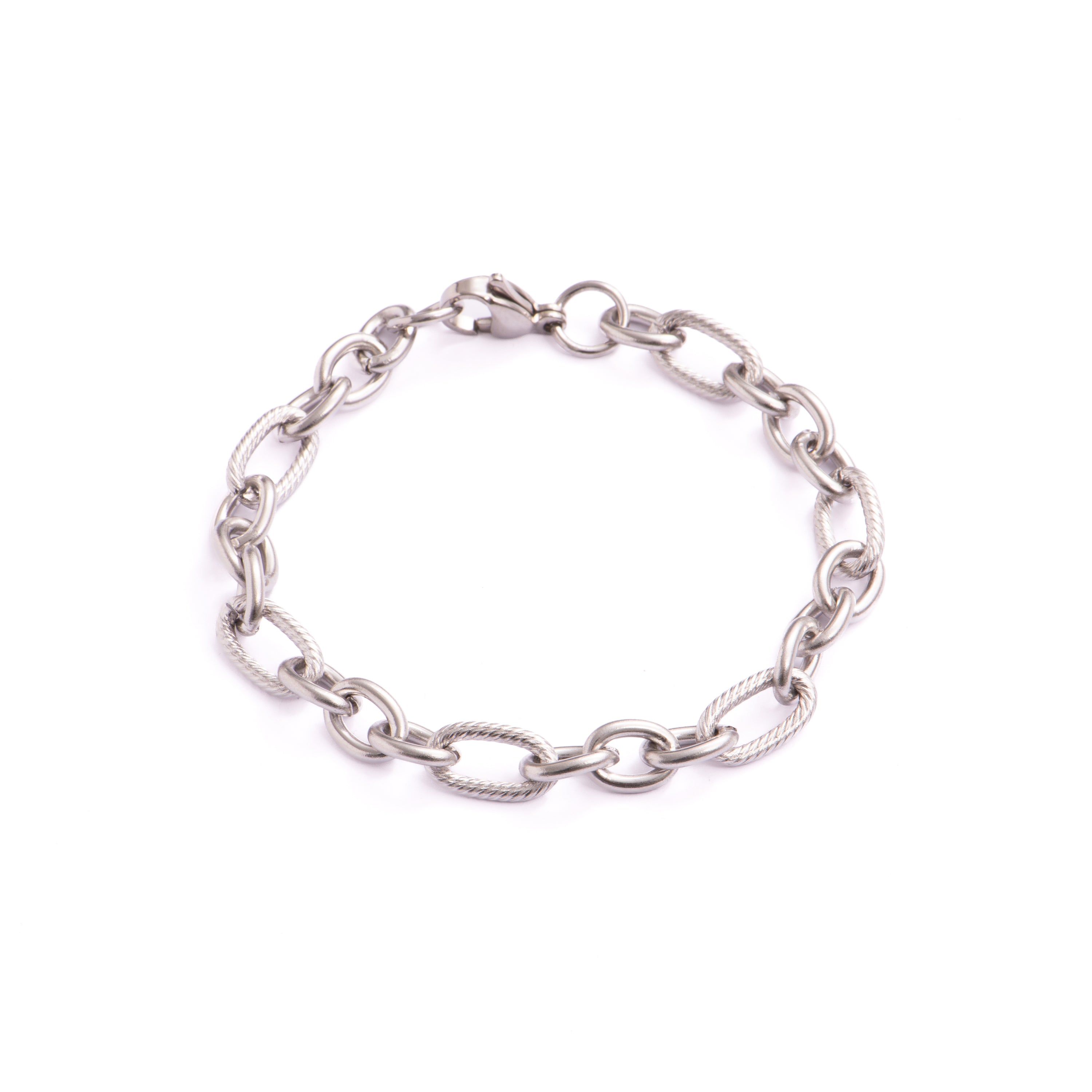 Rhodium-plated bracelet - Litted