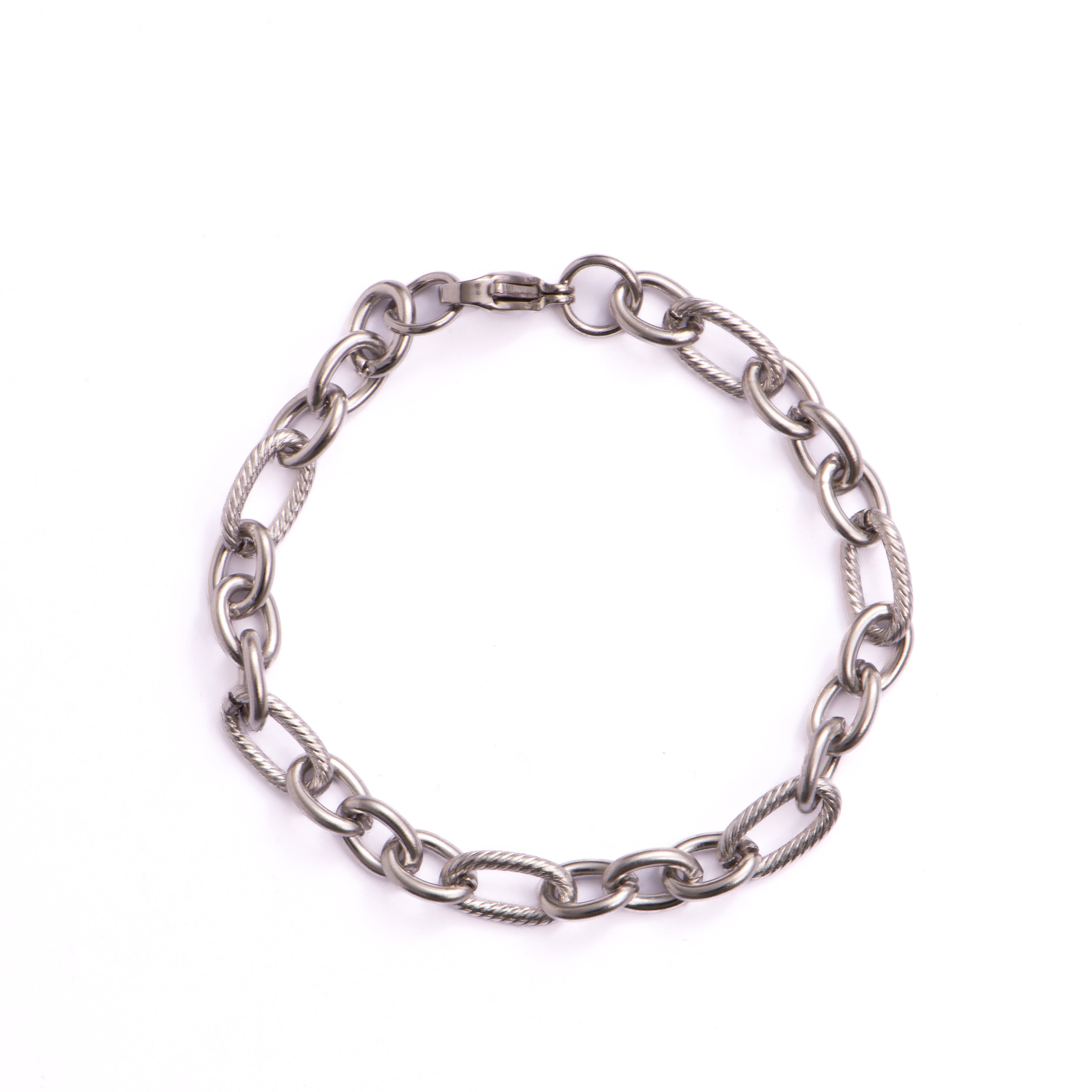 Rhodium-plated bracelet - Litted