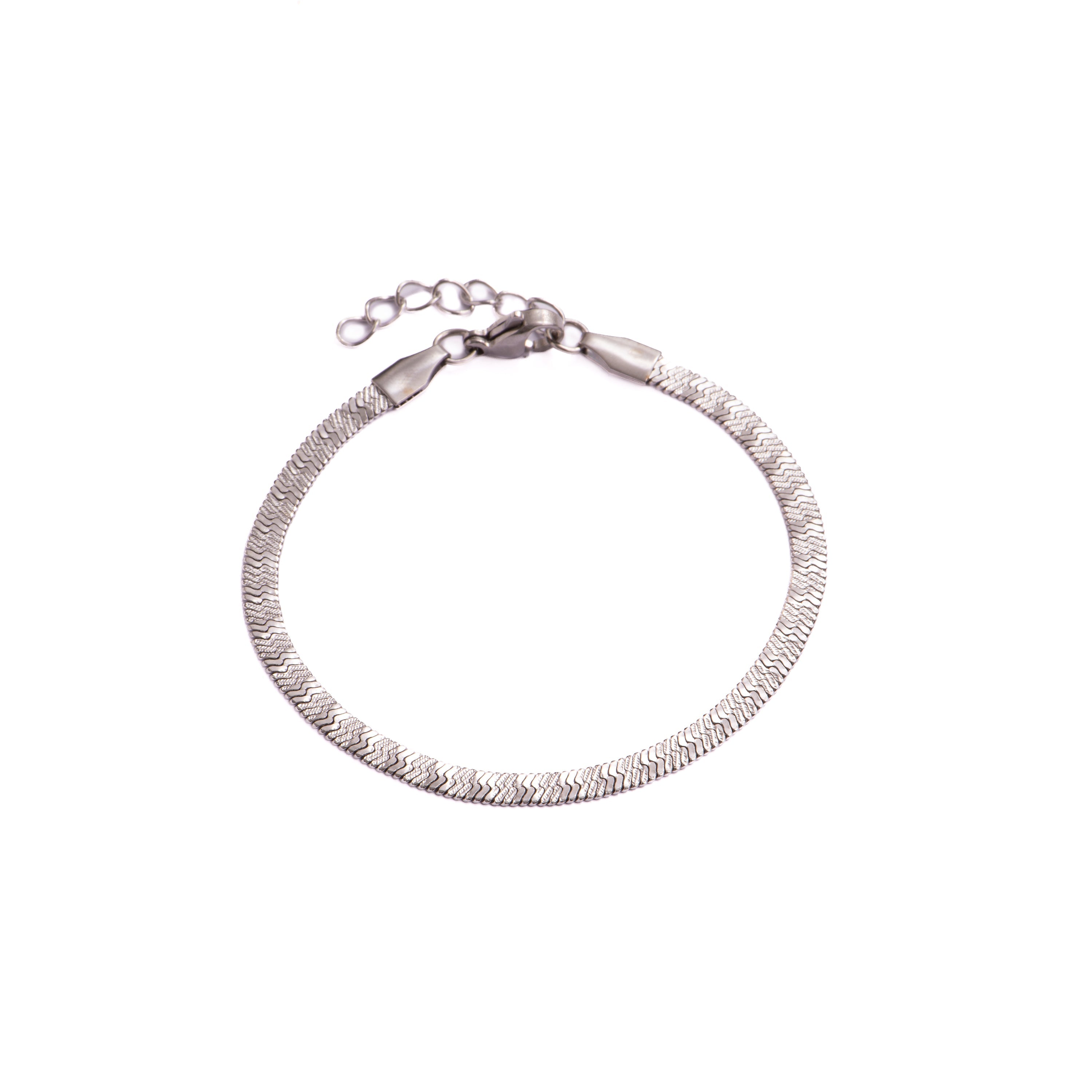 Rhodium-plated bracelet - Xorisk