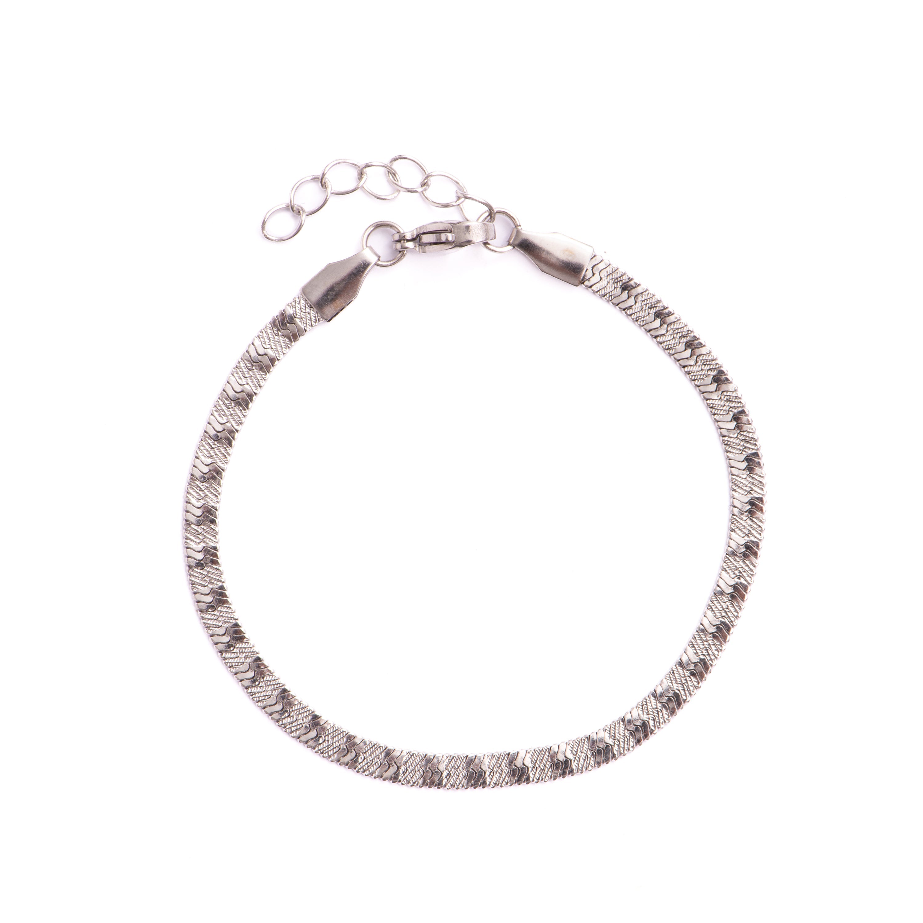 Rhodium-plated bracelet - Xorisk