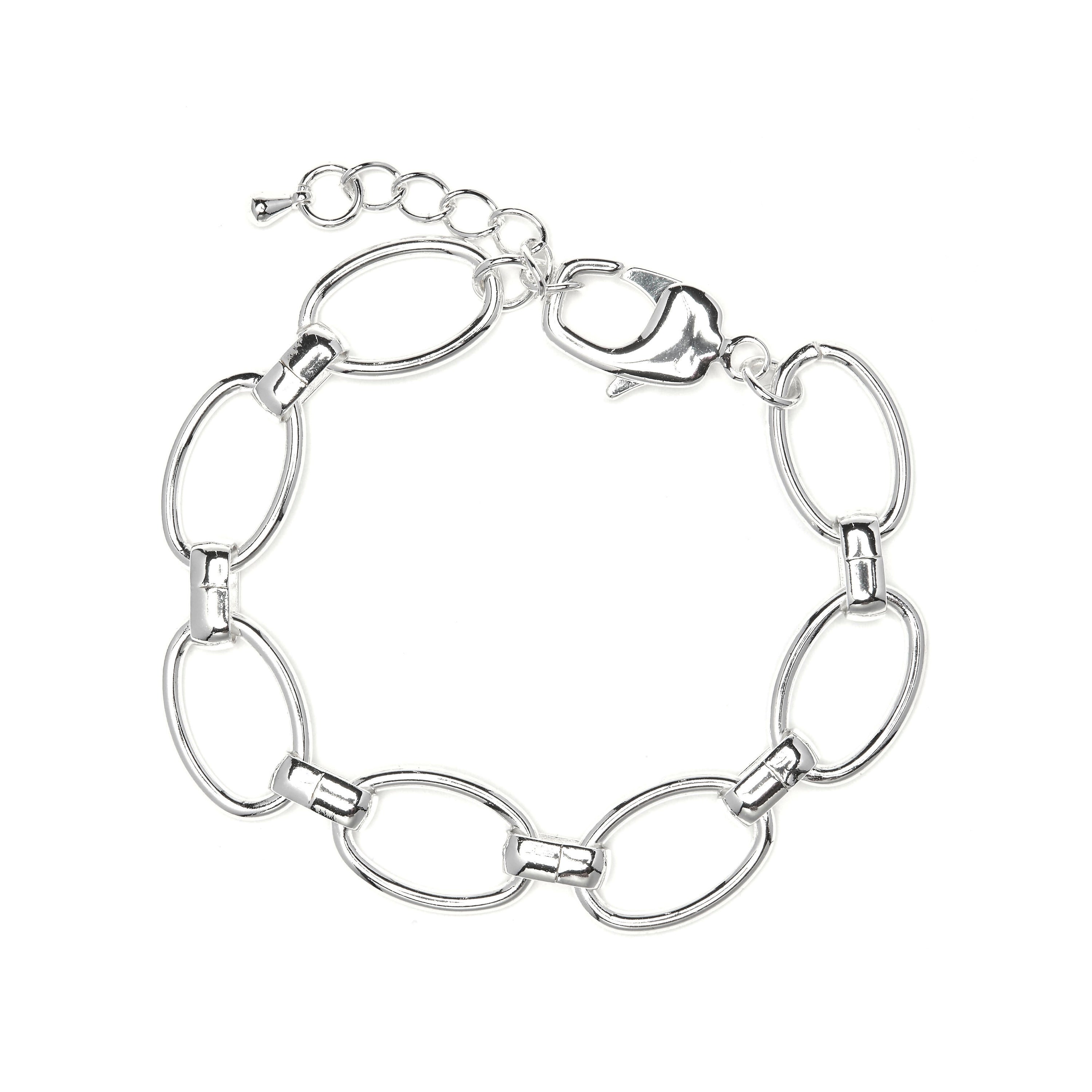 Rhodium-plated bracelet - Ciati